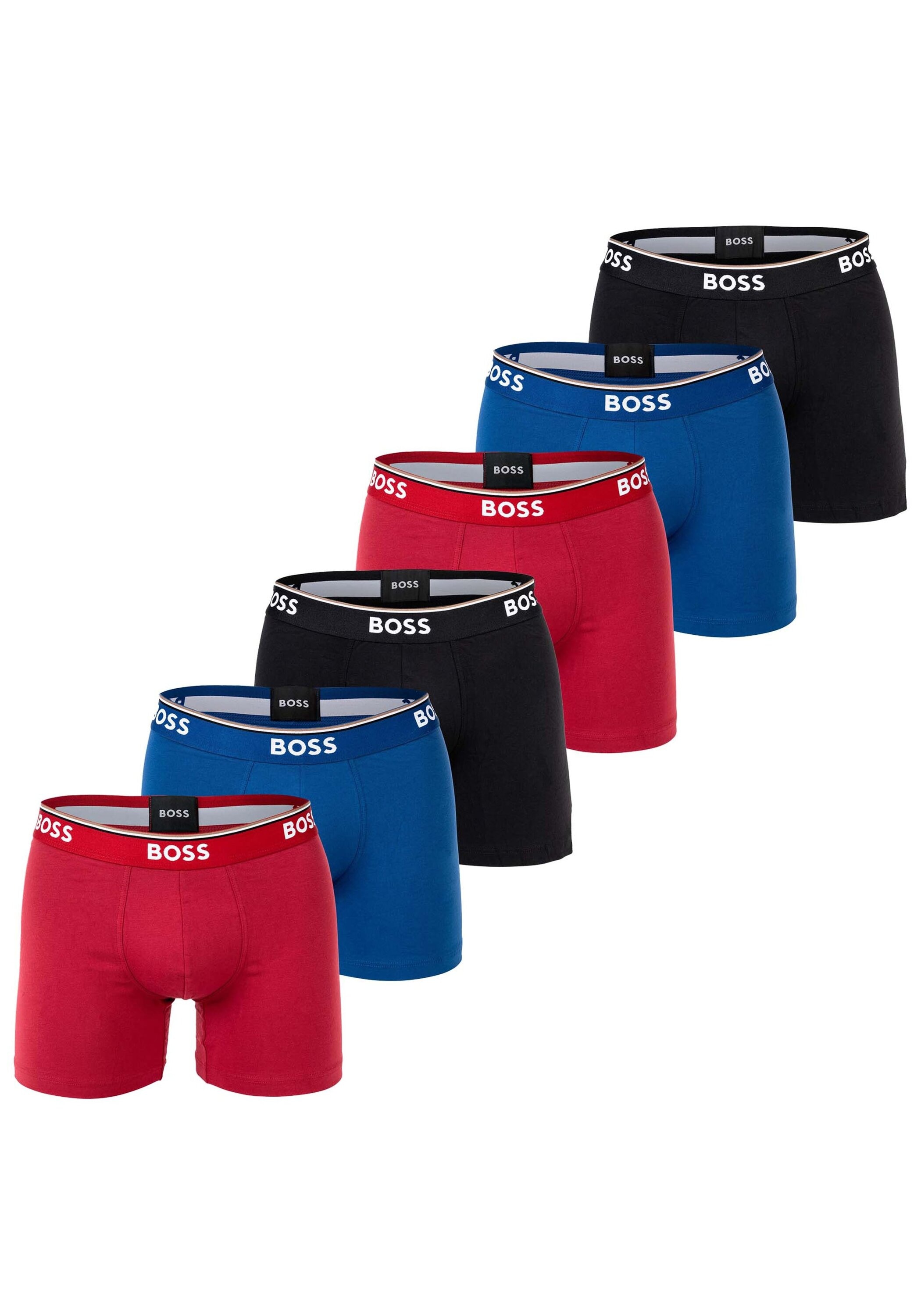 BOSS Boxershorts "Boxershort BoxerBr 3P Power 6er Pack"