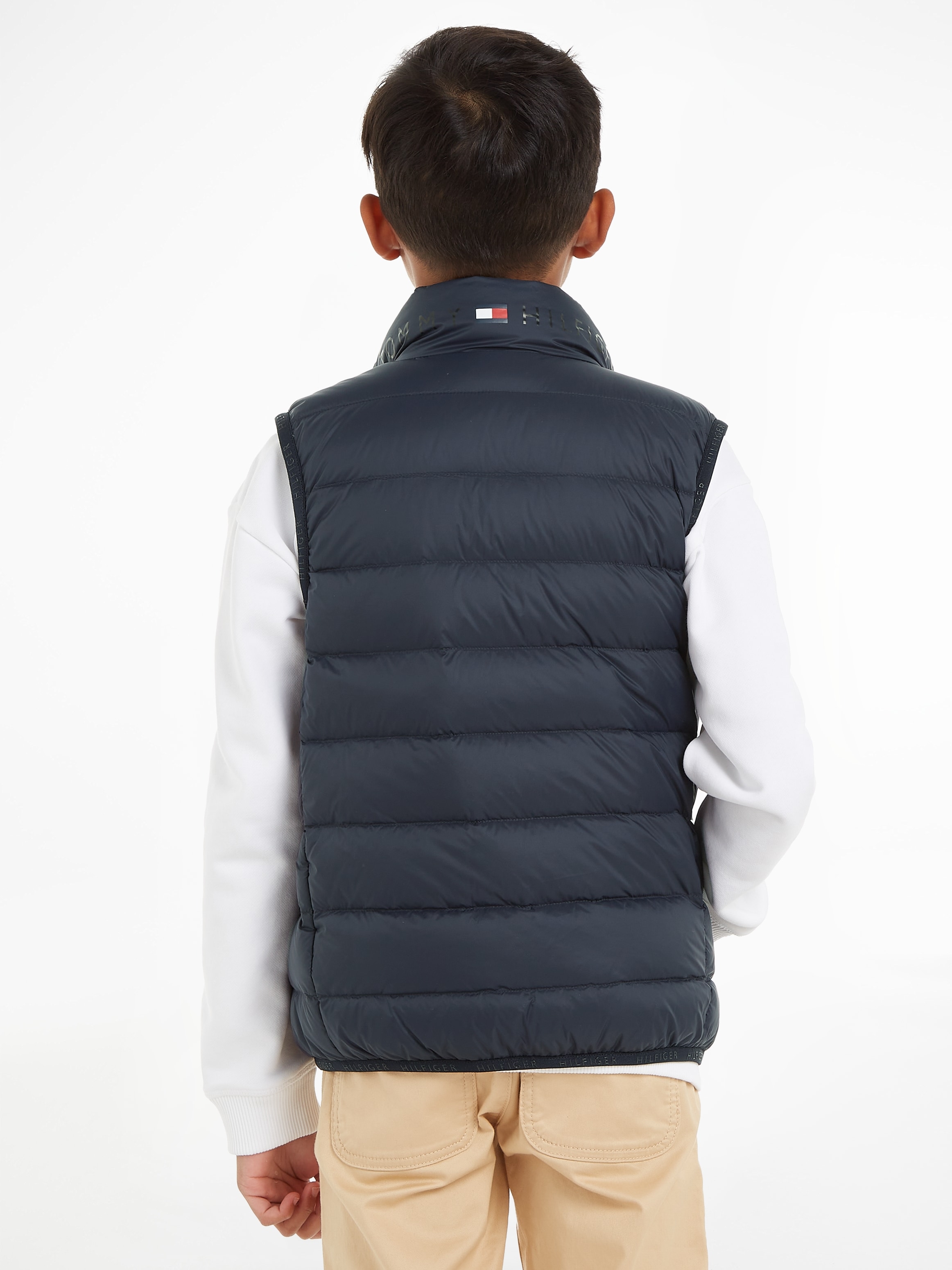 Tommy Hilfiger Daunenweste »U ESSENTIAL LIGHT VEST«, Kinder Kids Junior MiniMe,für Kinder