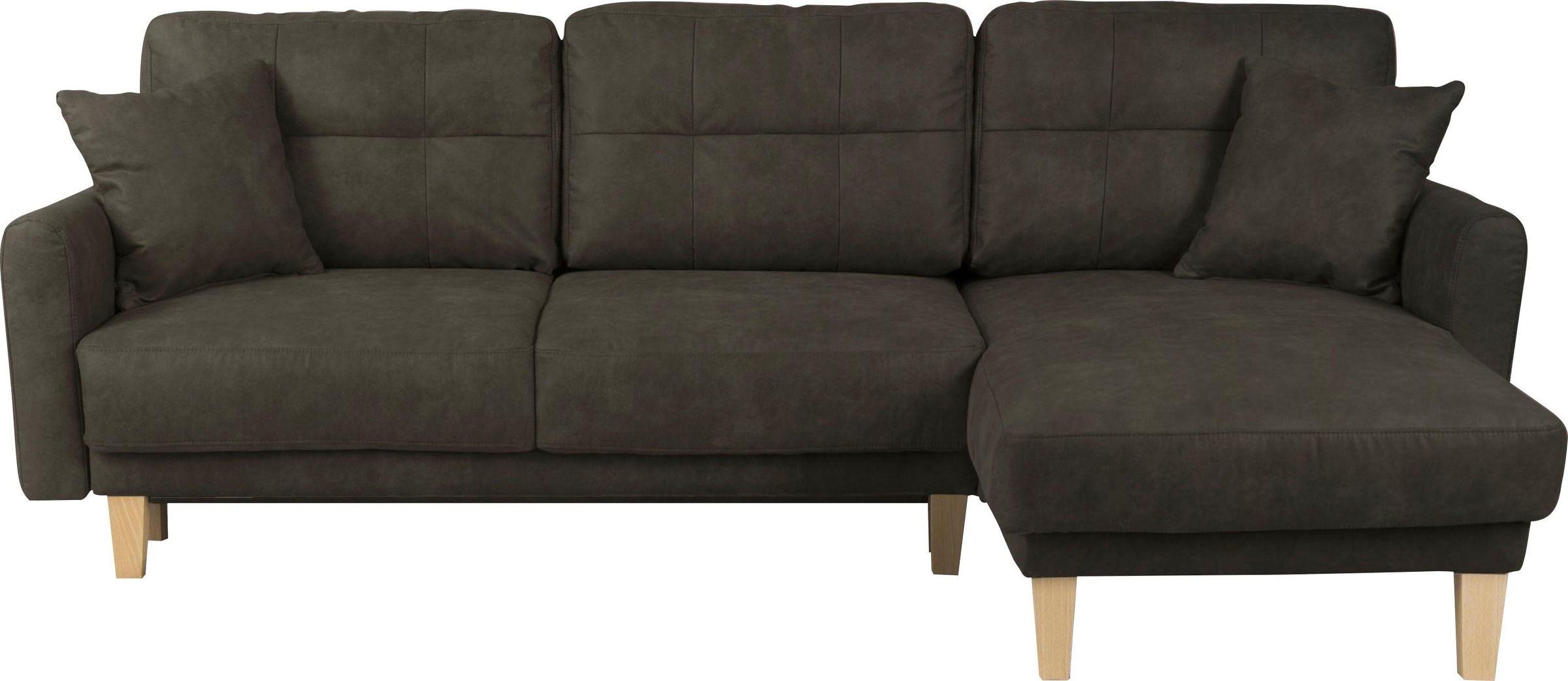 Home affaire Ecksofa "TRIPLO optionale Schlafsofa mit Bettkasten, Maße B/T/ günstig online kaufen