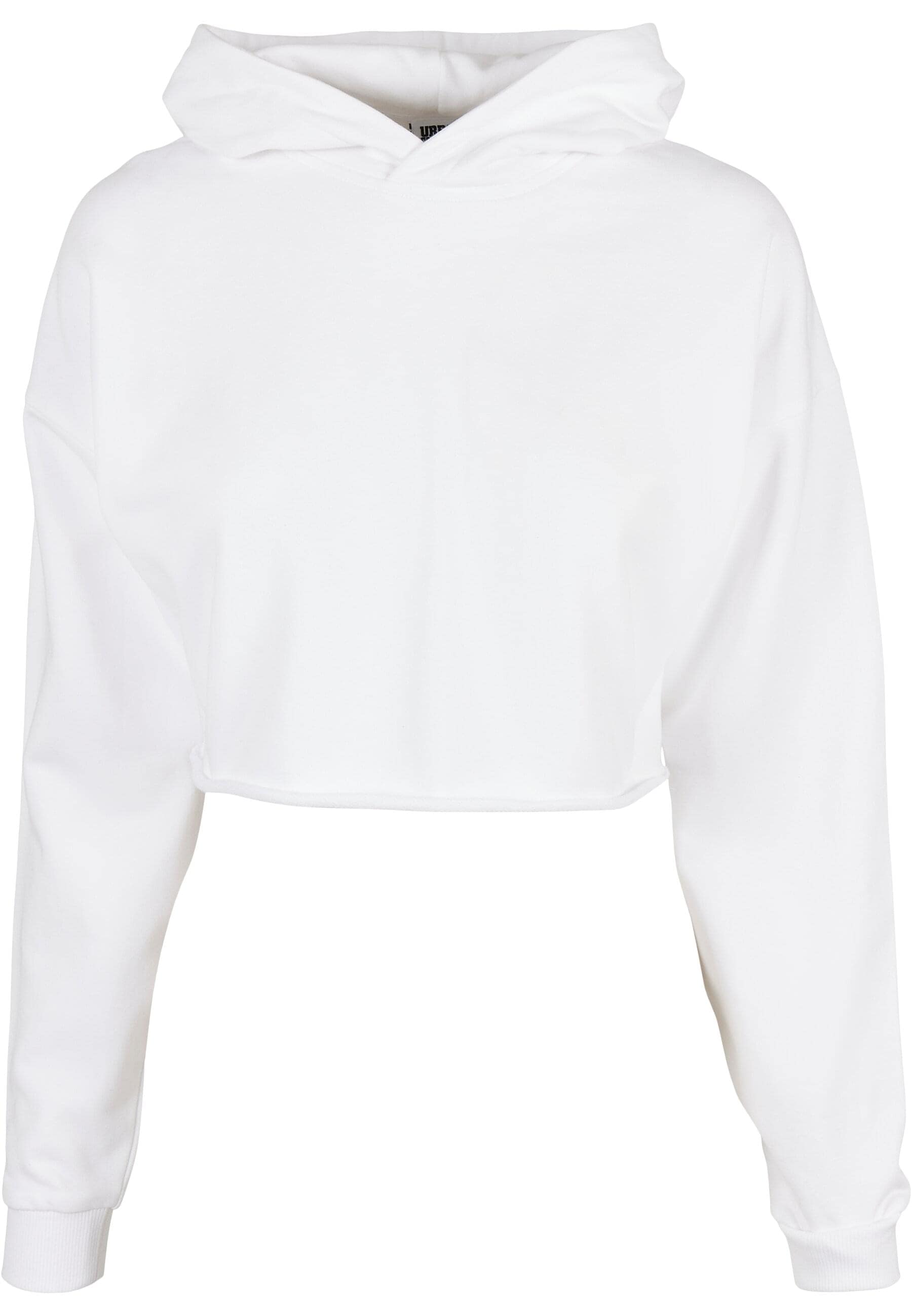 Rundhalspullover »Urban Classics Damen Ladies Oversized Cropped Hoody«