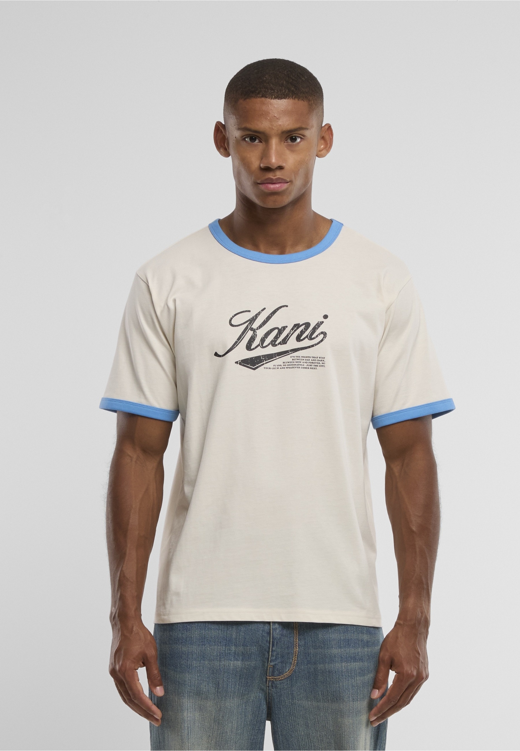 Karl Kani T-Shirt »Karl Kani Cursive Varsity Regular Ringer T-Shirt« 1