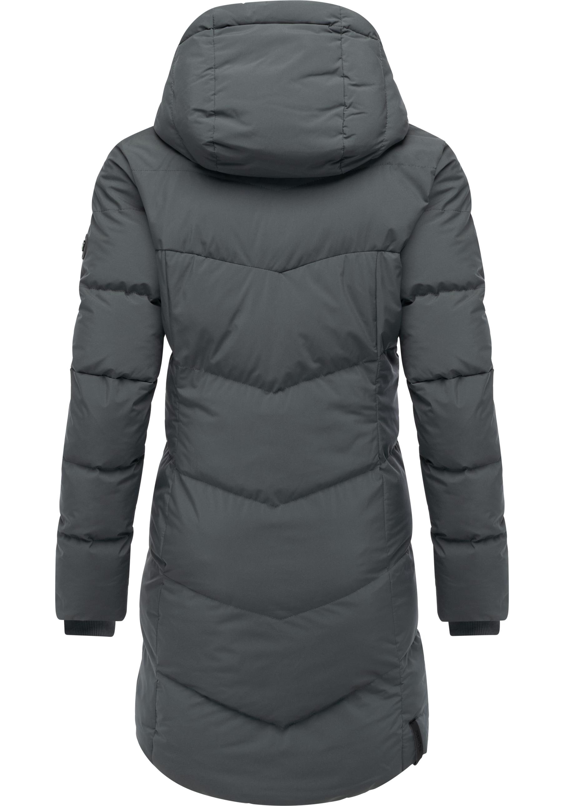Ragwear Wintermantel »Pavla Soft YOUMODO«, Wasserdichter Steppmantel mit Fleecekragen