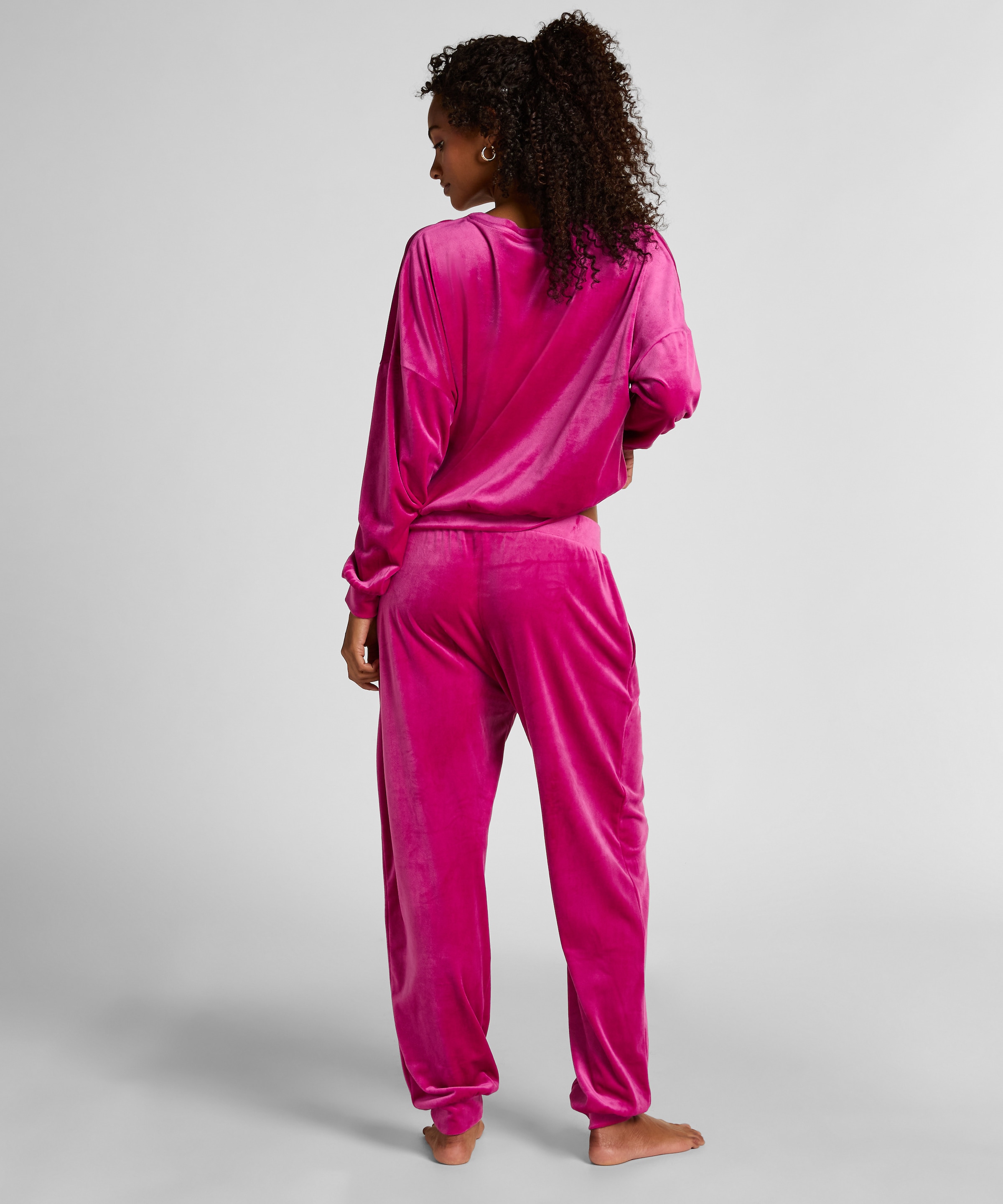 Hunkemöller Pyjama »Velours Top«