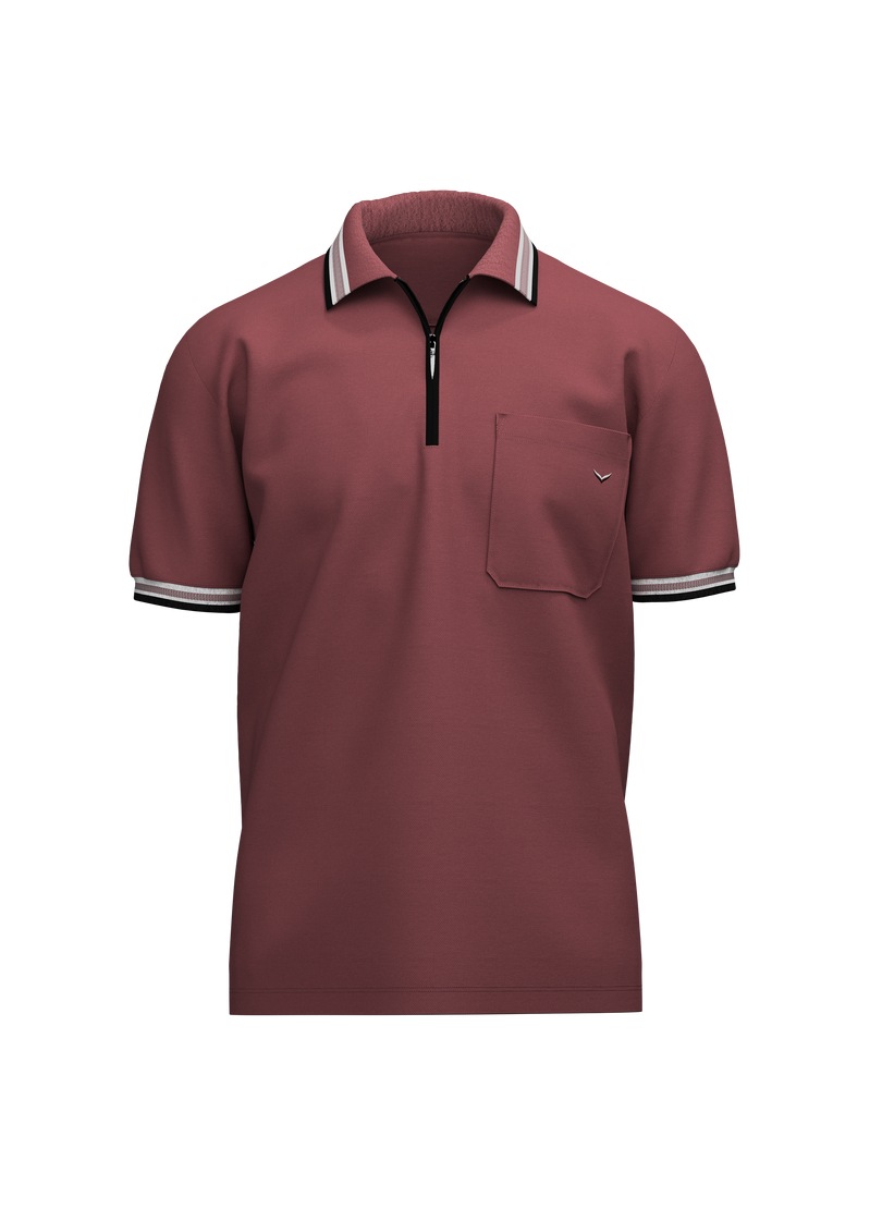 Trigema Poloshirt "TRIGEMA Poloshirt mit Reißverschluss" 1 günstig online kaufen