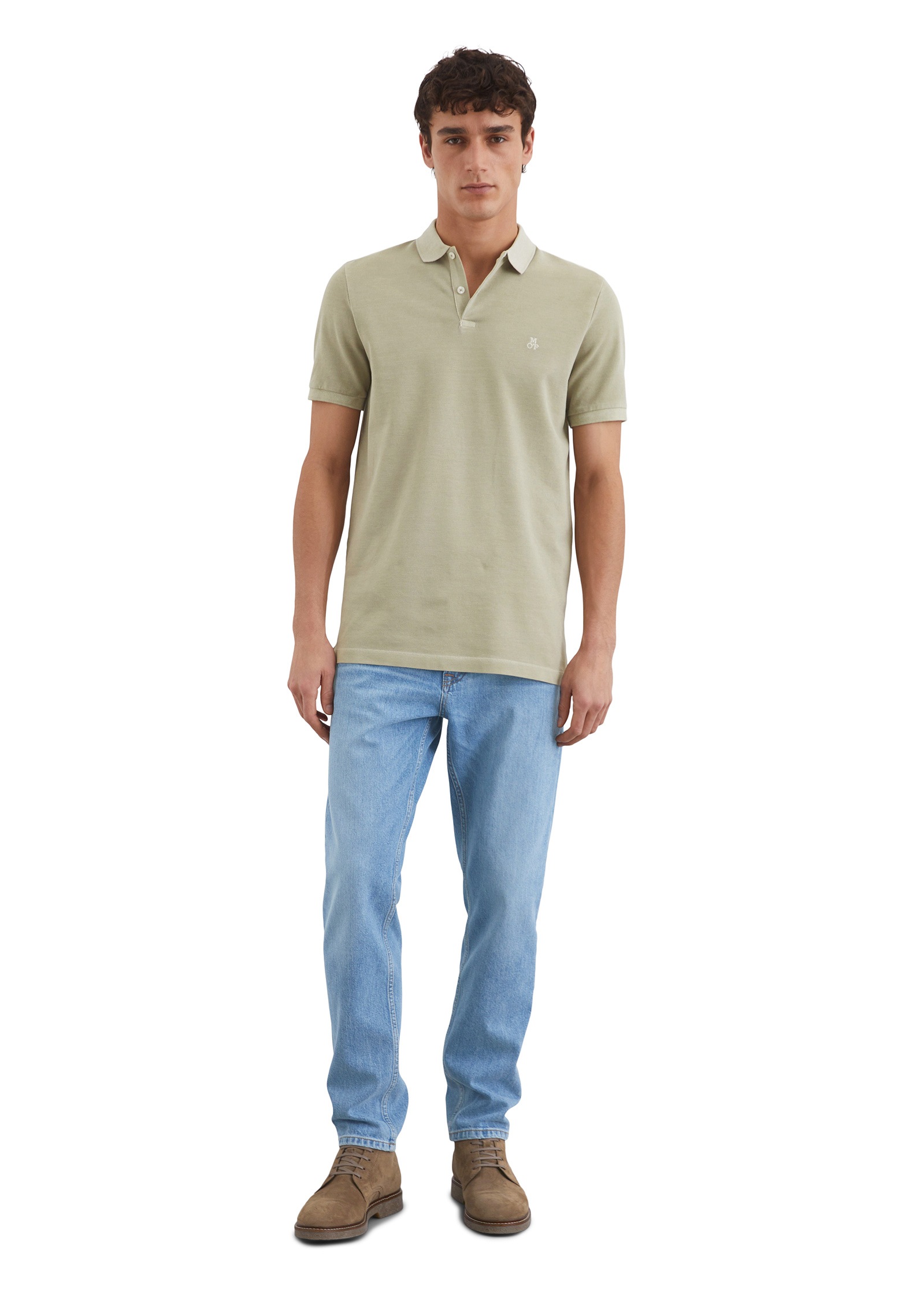Marc O'Polo Poloshirt »aus Bio-Baumwoll-Stretch«