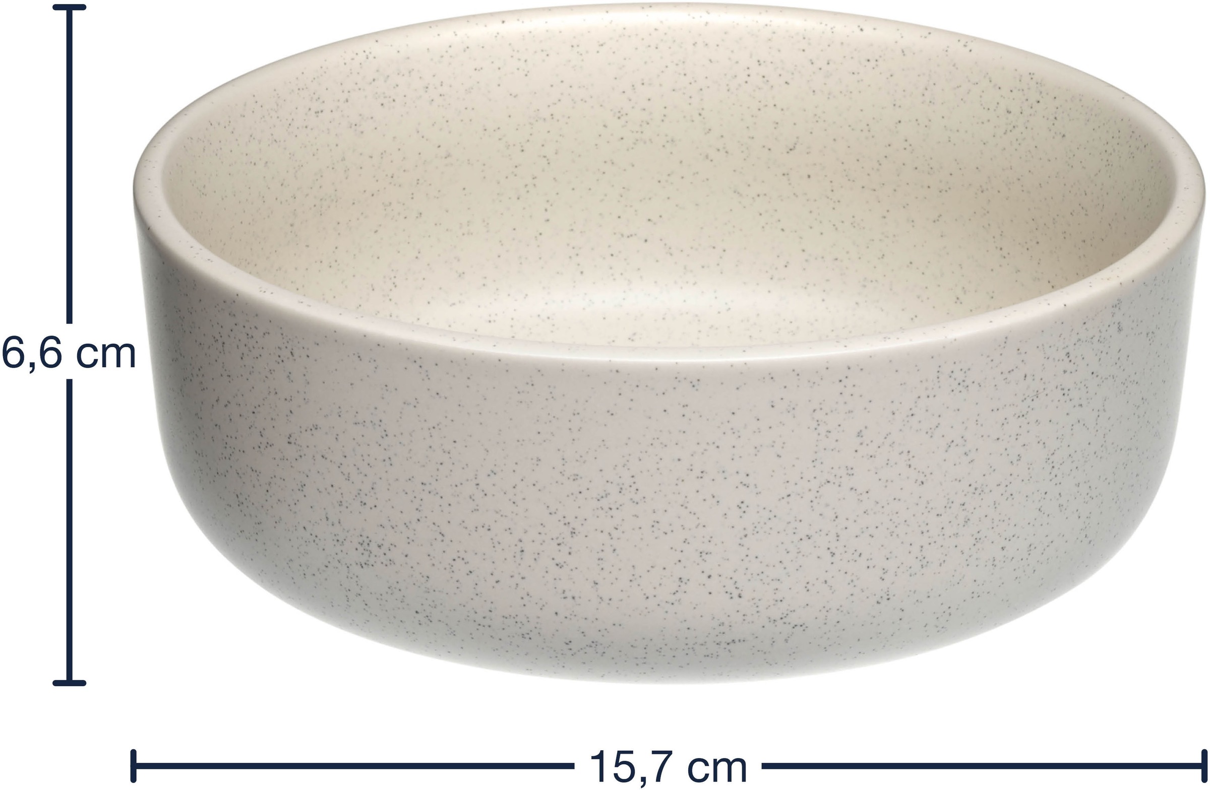 LEONARDO Schale »Keramikschale ROMA, ca. 16 cm, 6er-Set«, 6 tlg., aus Keramik, spülmaschinengeeignet