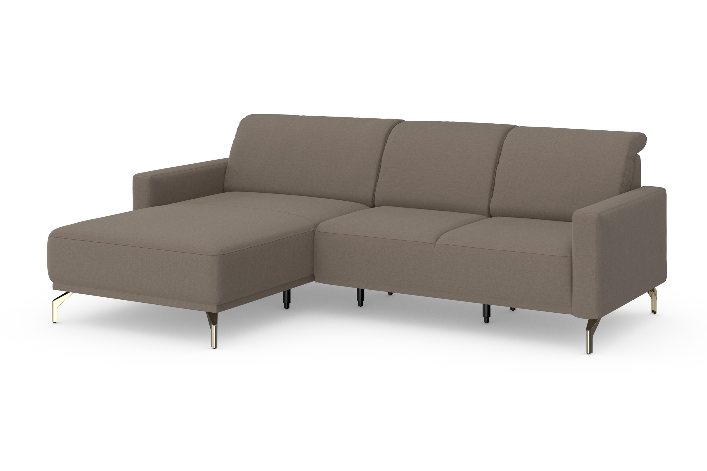 Thumbnail - sit&more Ecksofa "Bailando L-Form" wahlweise mit Kopfteilverstellung und Vorziehsitz, motorisch