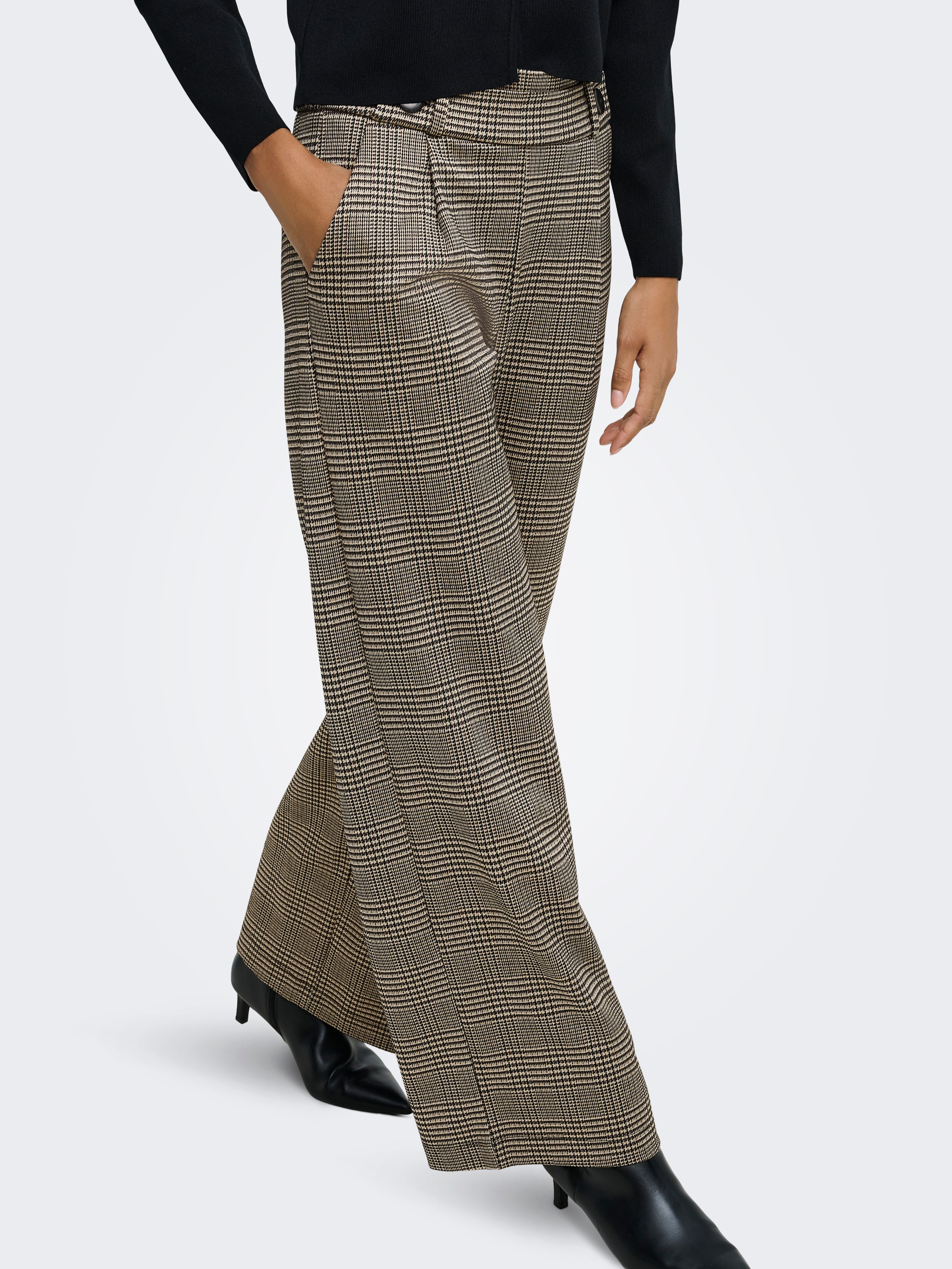 JDY Anzughose "JDYGEGGO MIA LONG CHECK PANT JRS NOOS"