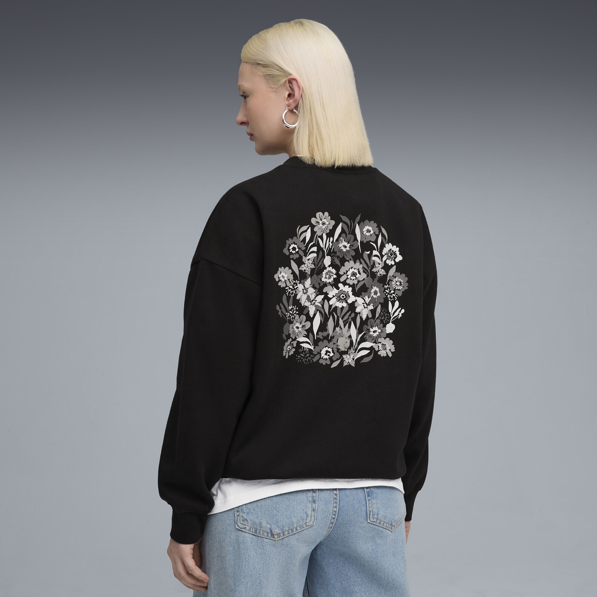 PUMA Sweatshirt »Essentials Nature 2.0 Oversized Sweatshirt Damen«