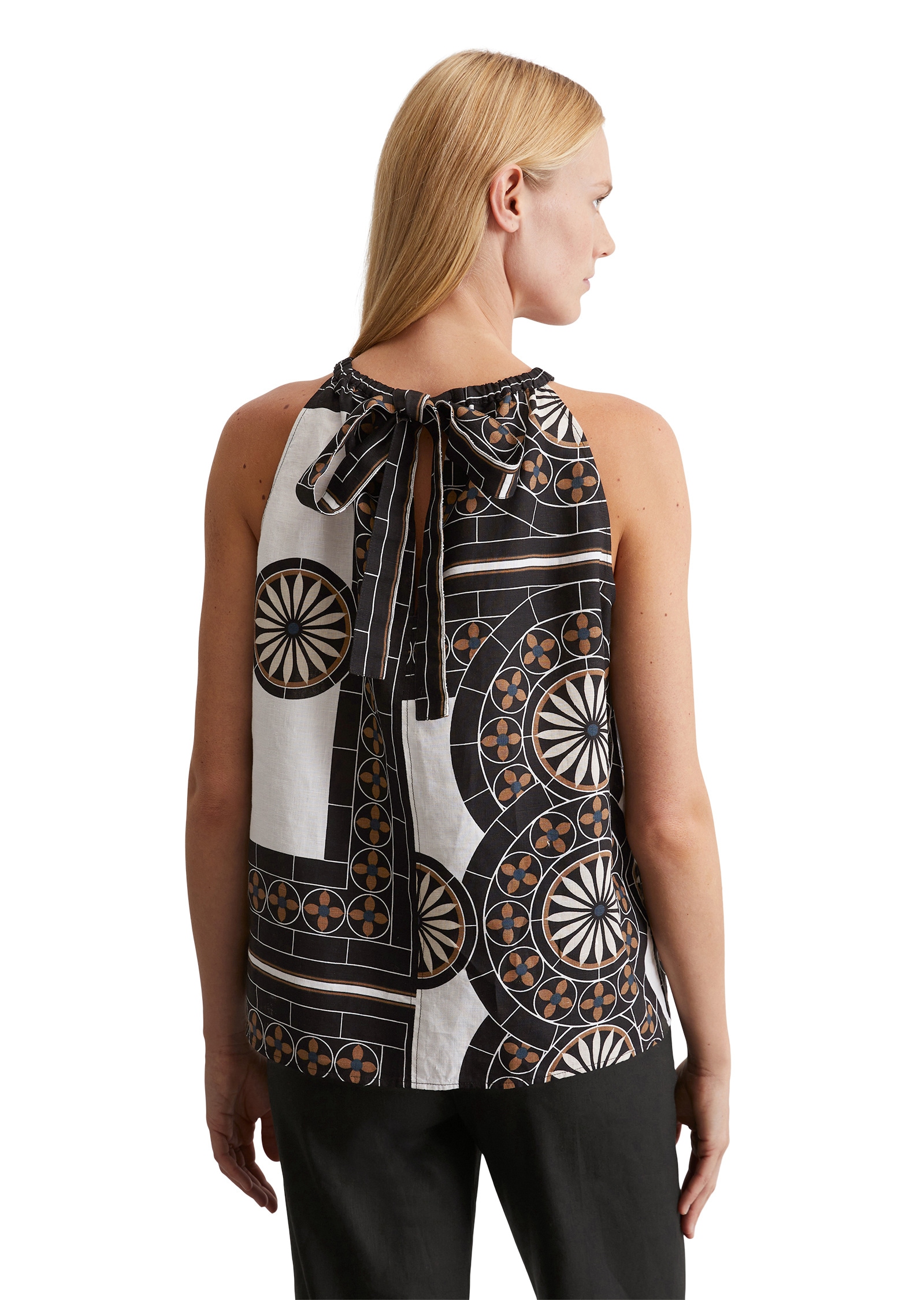 Marc O'Polo Blusentop »mit Allover-Print«