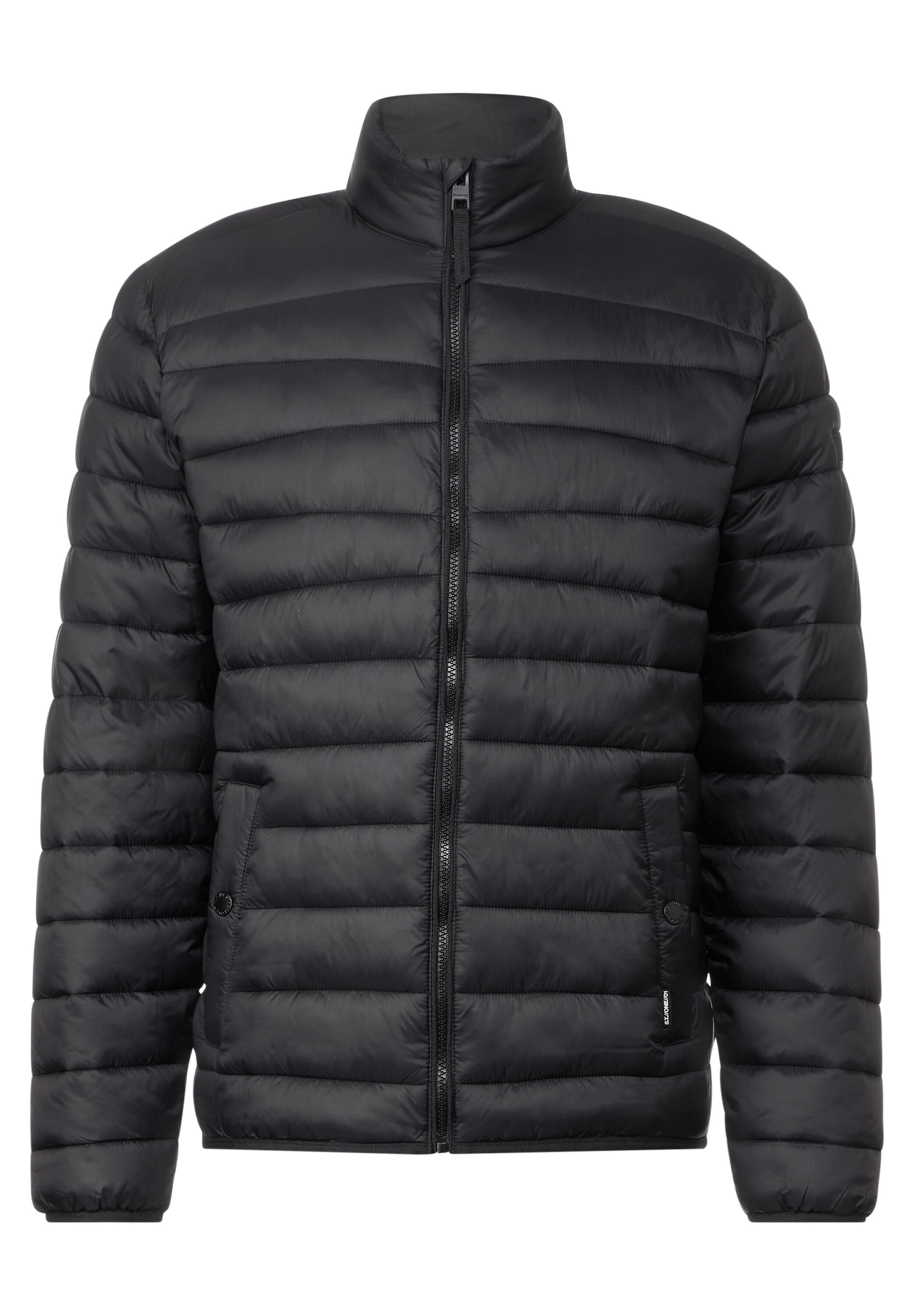 STREET ONE MEN Steppjacke, ohne Kapuze, in Unifarbe