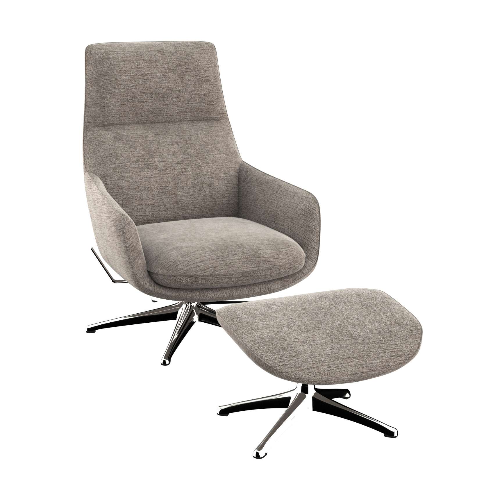 FLEXLUX Drehsessel "Marinella, Relaxsessel, Entspannung mit Premium-Komfort" Liegefunktion, drehbar, Fuß Alu, OTTOs Choice