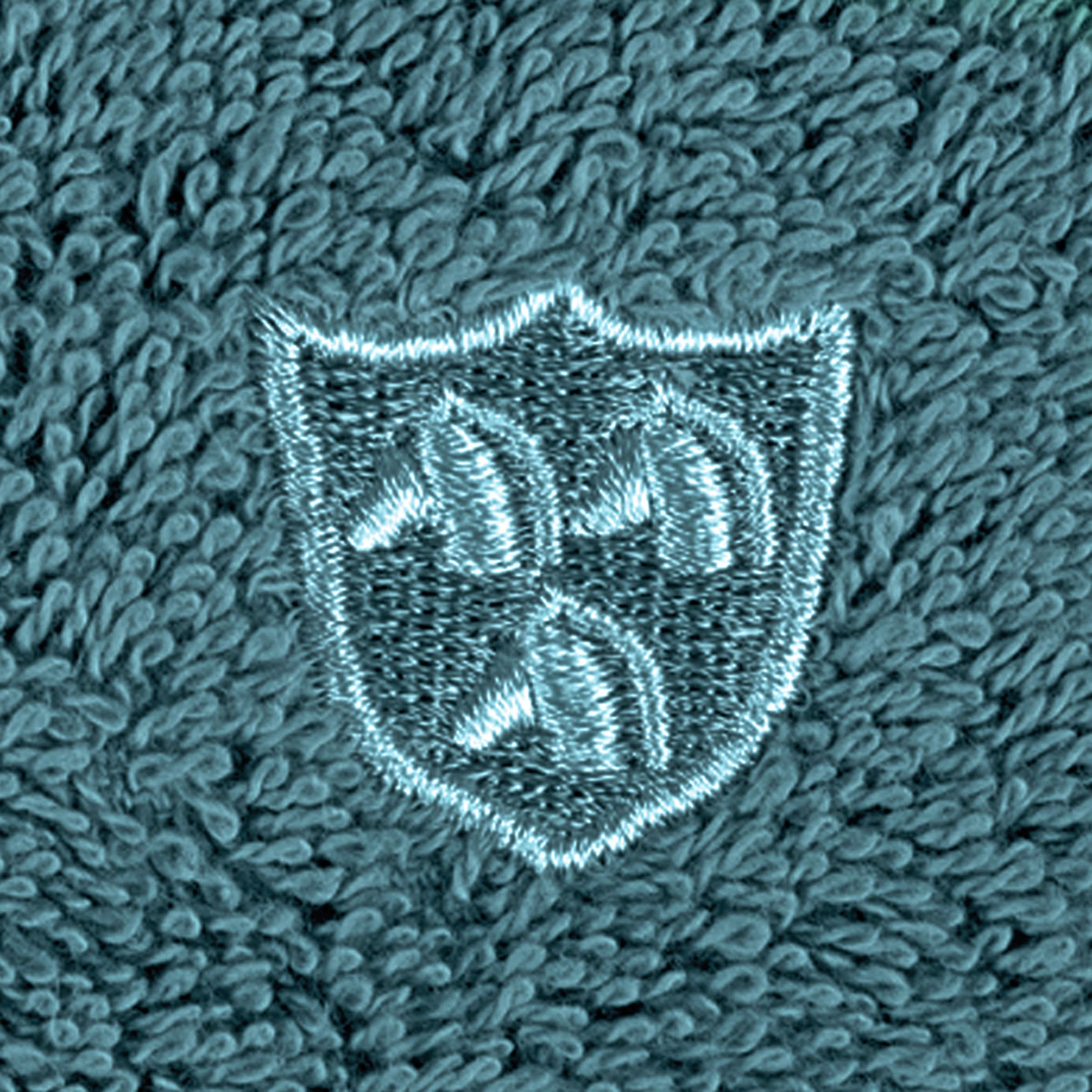 ROSS Duschtuch »Vita«, (1 St.), Bestickung ROSS-Emblem