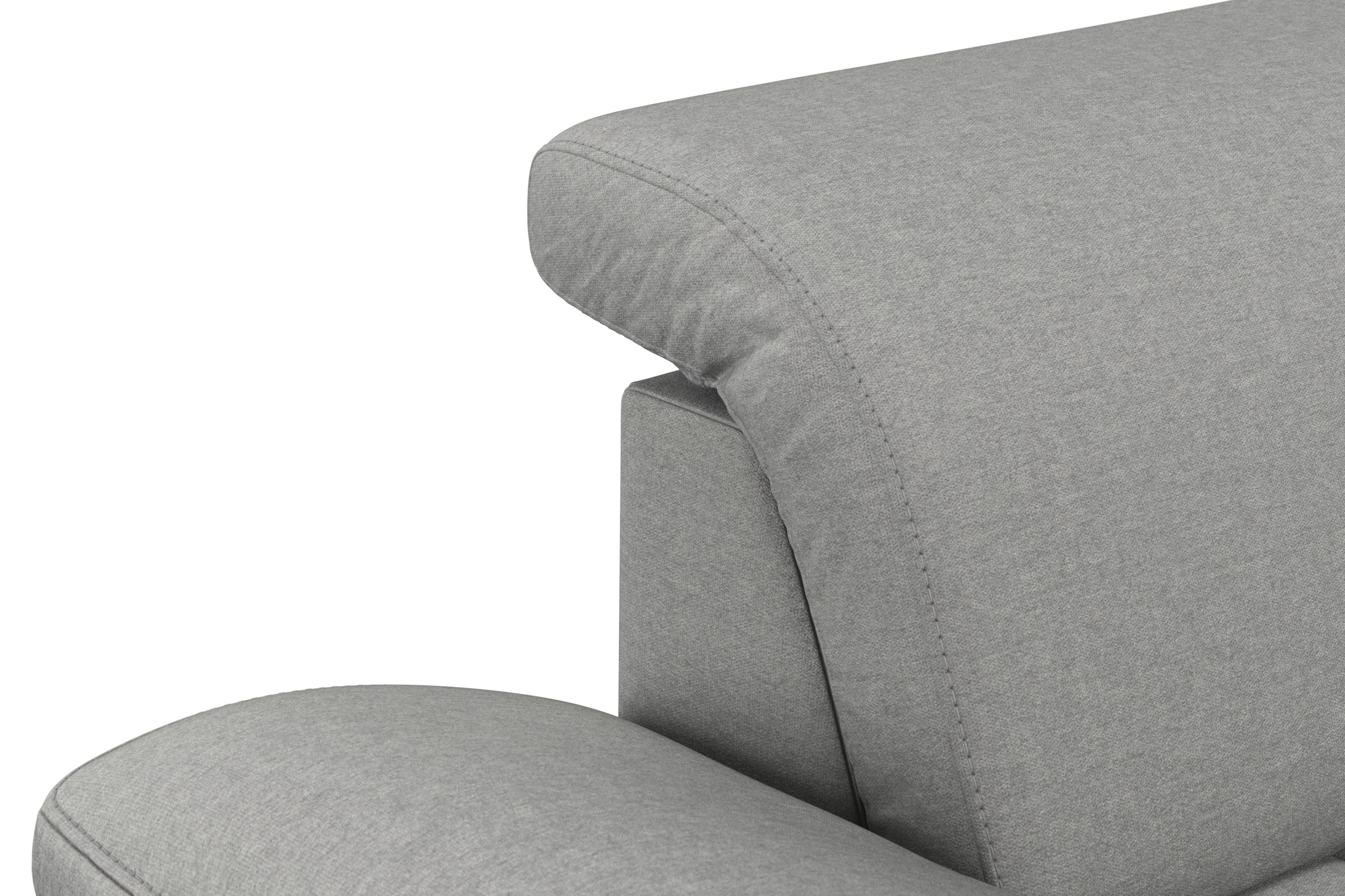 sit&more Ecksofa »Cool L-Form«, wahlweise mit Kopfteilverstellung und Vorziehsitz, motorisch