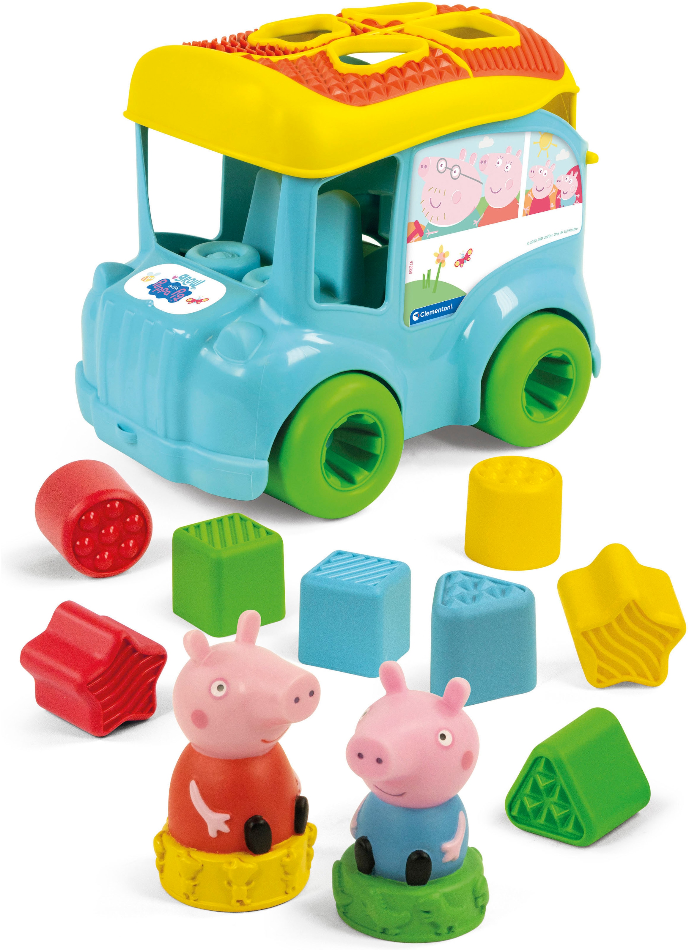Clementoni ® Steckspielzeug »Baby Peppa Pig Forme...