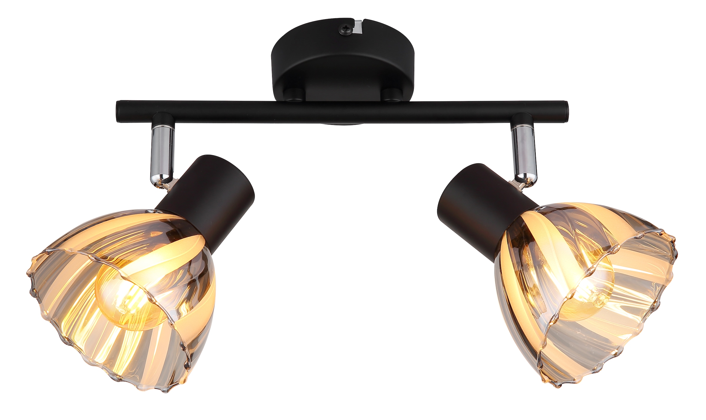 GLOBO LIGHTING Deckenstrahler »ZACHERY« E14 1 Stk. Spot Deckenspot Flur Schlafzimmer Wohnzimmer