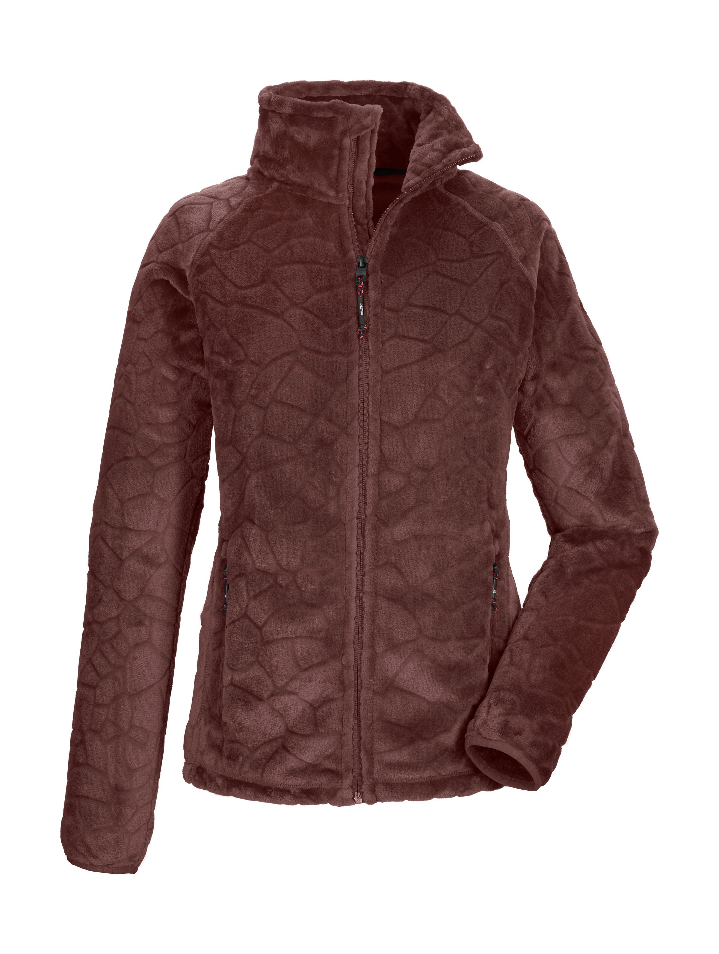 Killtec Fleecejacke »KOW 56 WMN FLC JCKT« Weiche Fleecejacke, verschließbare Taschen, Kinnschutz
