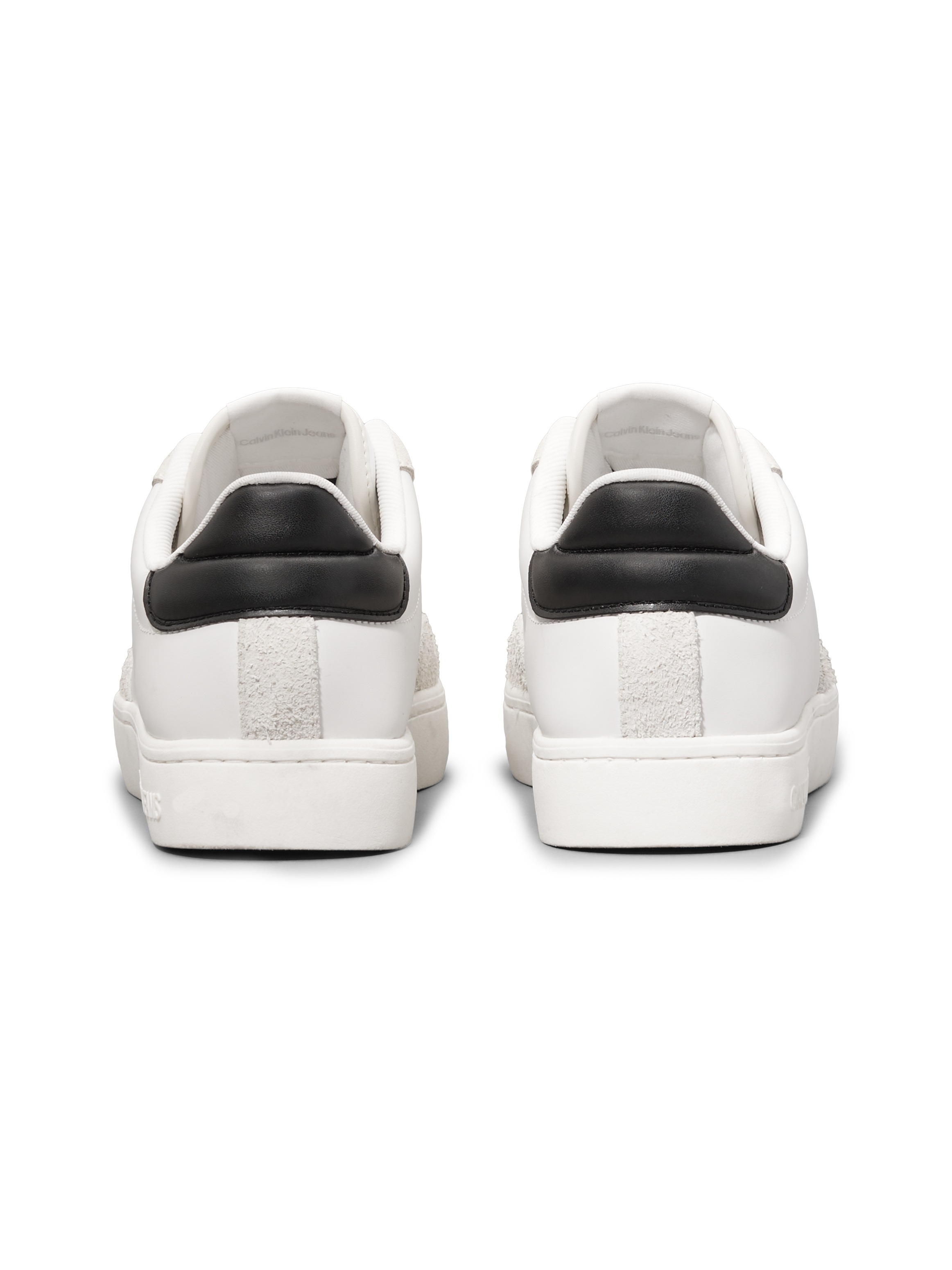 Calvin Klein Jeans Plateausneaker »CLASSIC CUPSOLE LOW MG MIX«, Schnürschuh, Halbschuh, Freizeitschuh mit gepolstertem Schaftrand