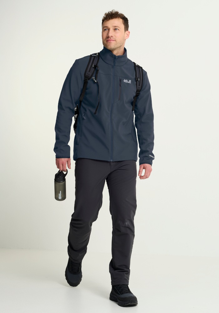 Jack Wolfskin Outdoorjacke »WILD WINDS JKT M« mit flexiblem Obermaterial aus Polyester und Elasthan
