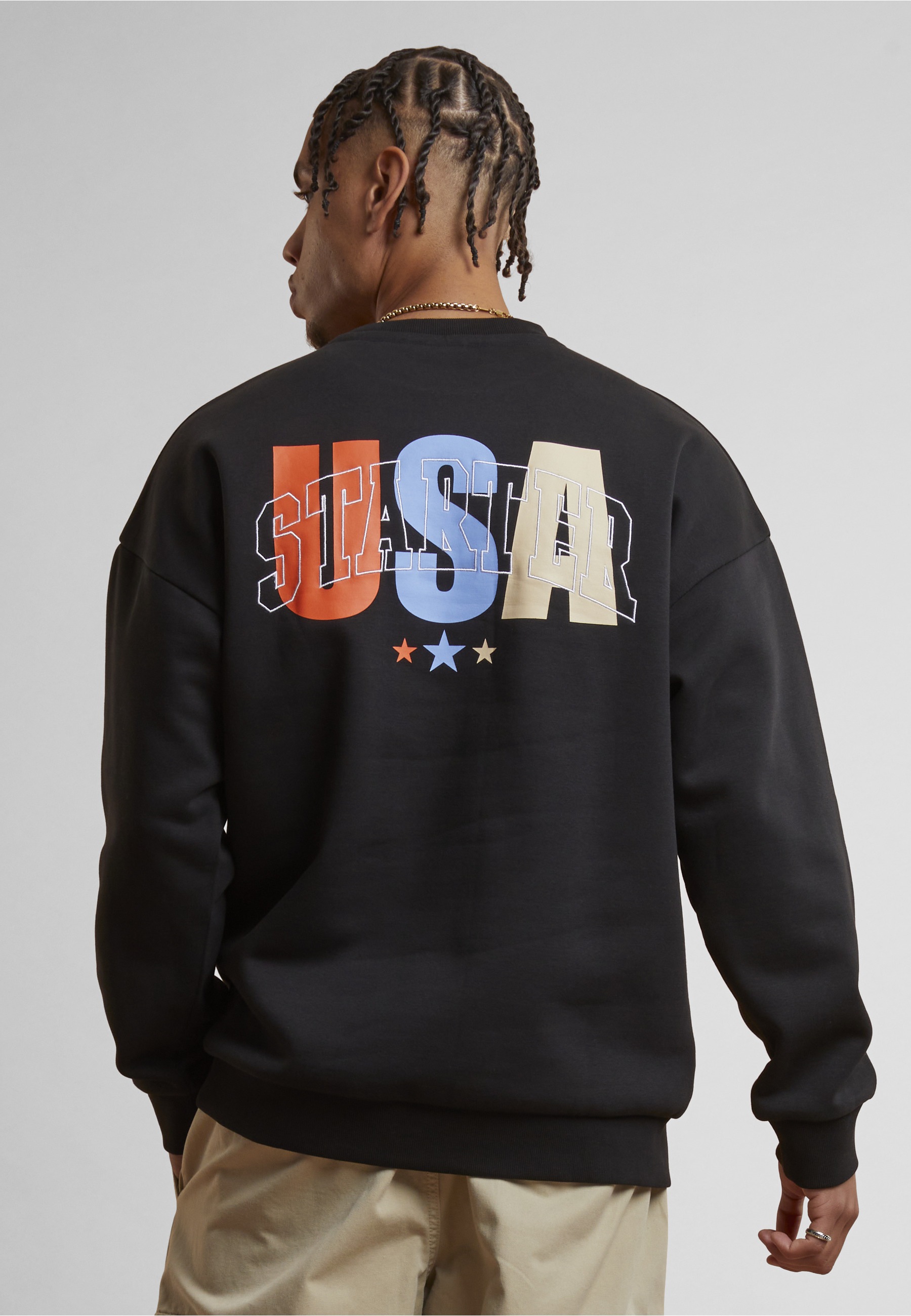 Starter Black Label Rundhalspullover »Starter Black Label Starter USA Crew Neck« 1 Stk.