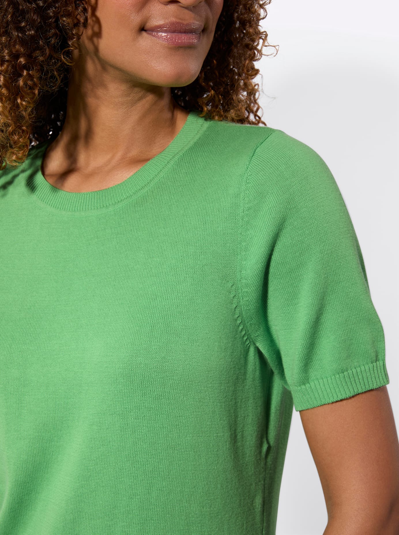 Casual Looks Kurzarmpullover »Kurzarm-Pullover«