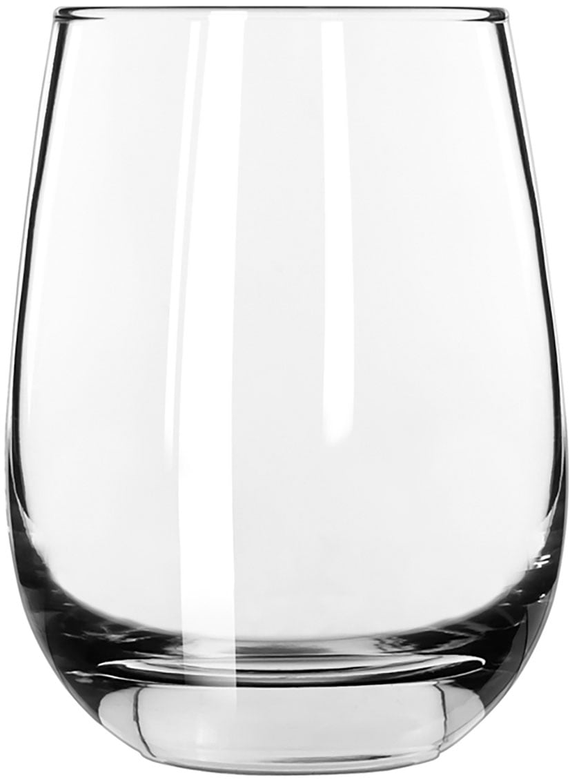 LIBBEY Gläser-Set »Libbey Weinglas, 12er Set -STEMLESS-«, (Set, 12 tlg.), 451 ml, hochwertig...