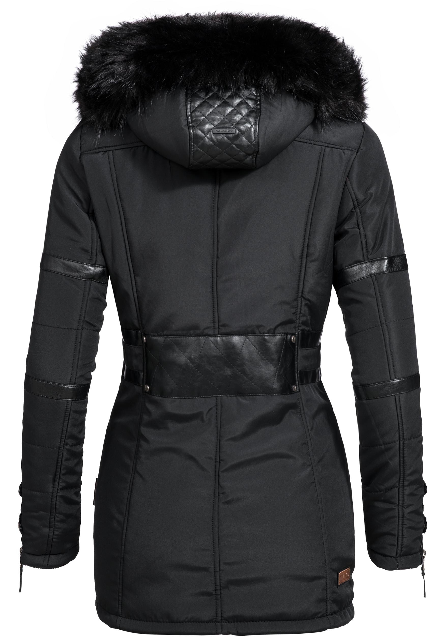 BAUR Navahoo Damen »Moony«, stylischer Wintermantel Winter Jacke mit Kapuze | bestellen