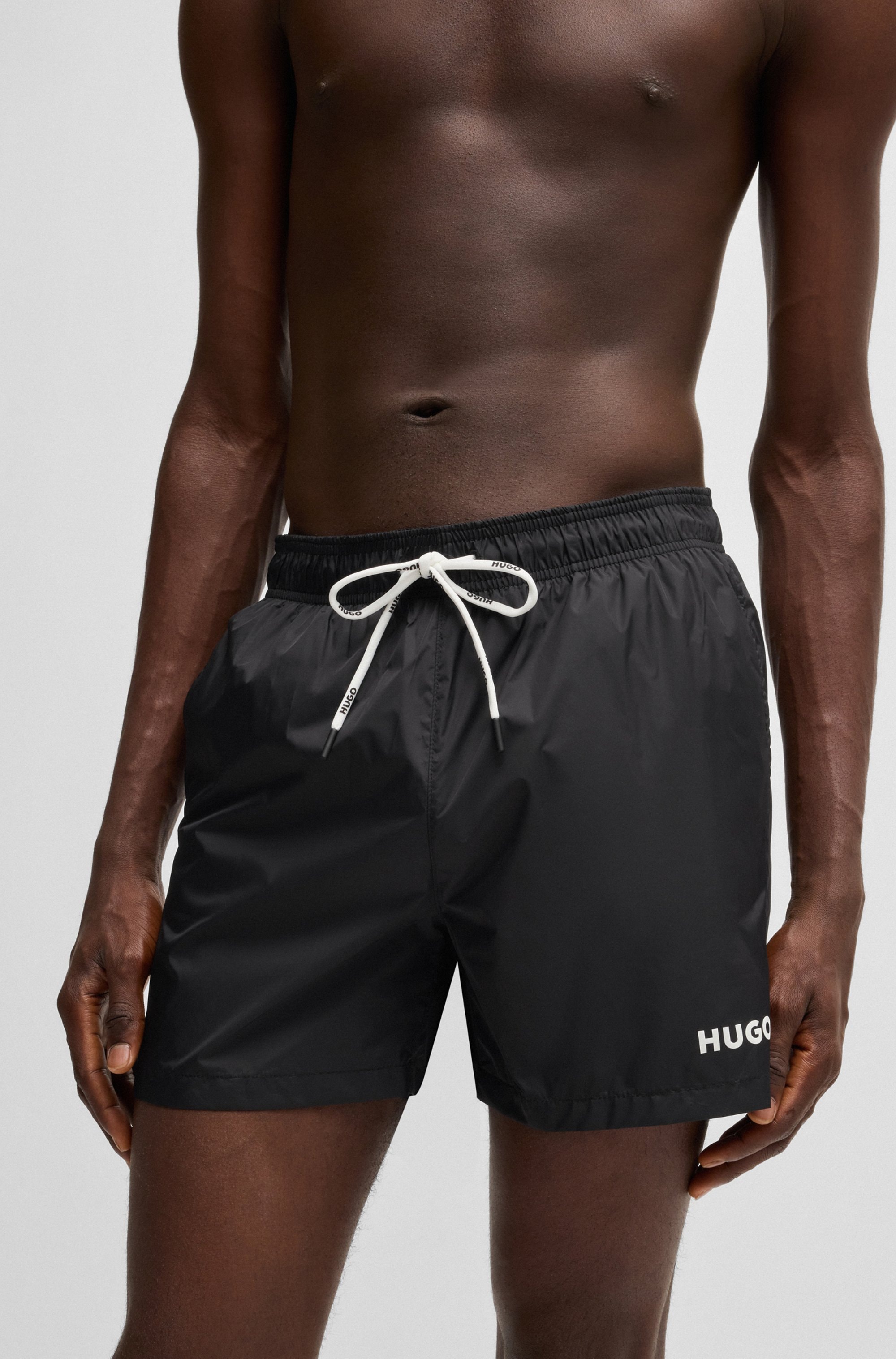 HUGO Underwear Badehose »Haiti«, mit Markenschriftzug auf der Kordel