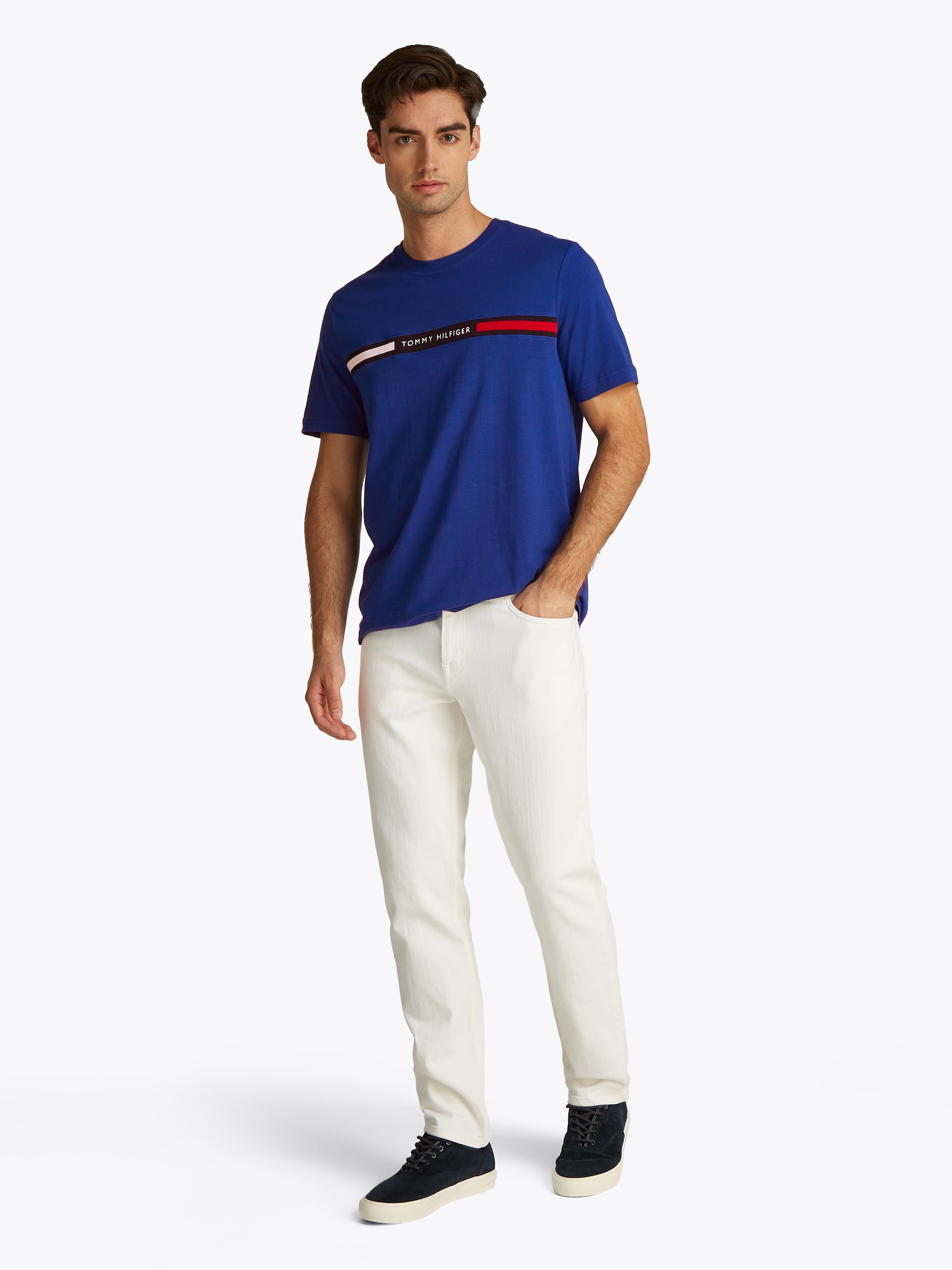 Tommy Hilfiger T-Shirt »HILFIGER CHEST INSERT TEE«