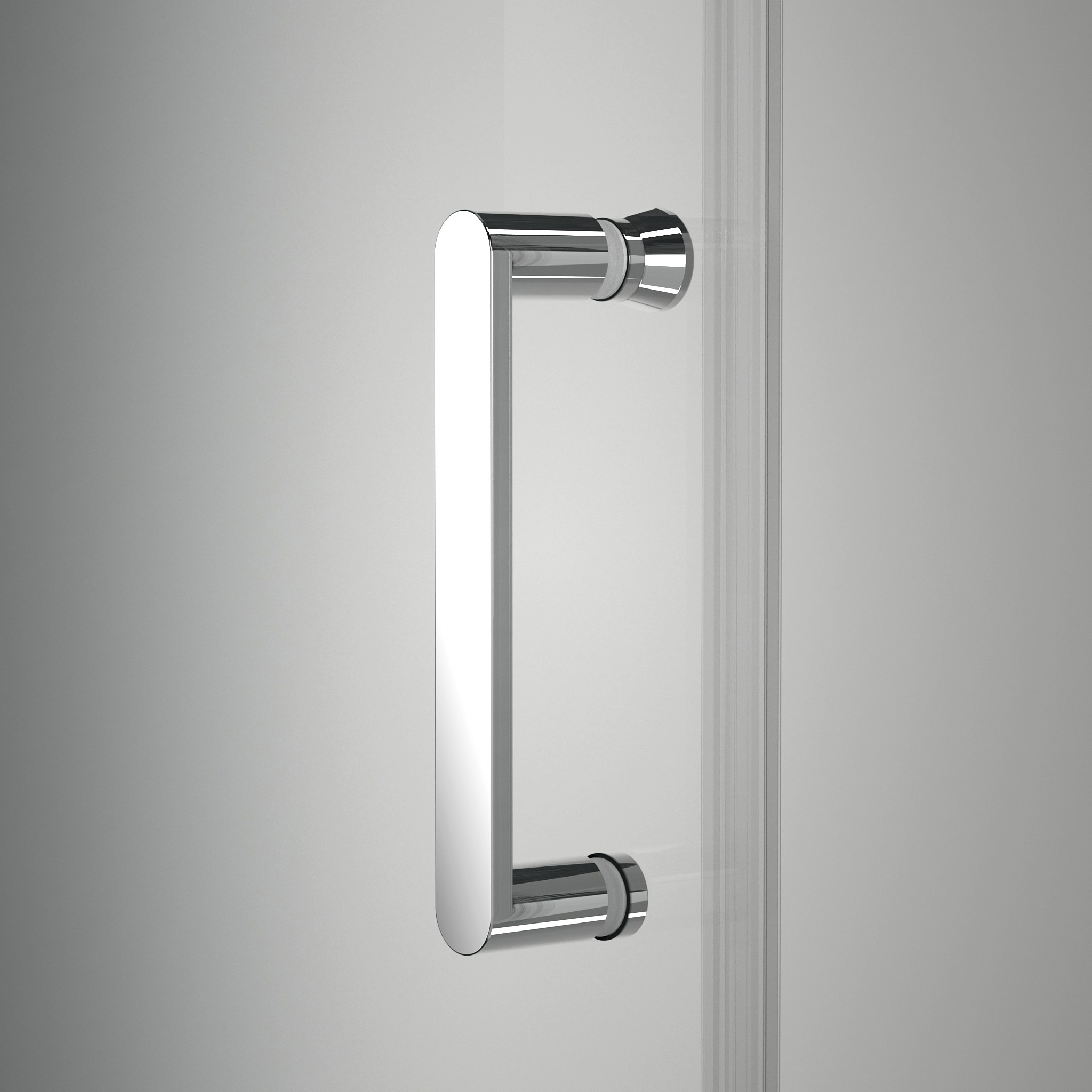 Marwell Dusch-Schwingtür »BRIGHT 80« seitenverkehrt aufbaubar, hochwertige Aluminiumprofile