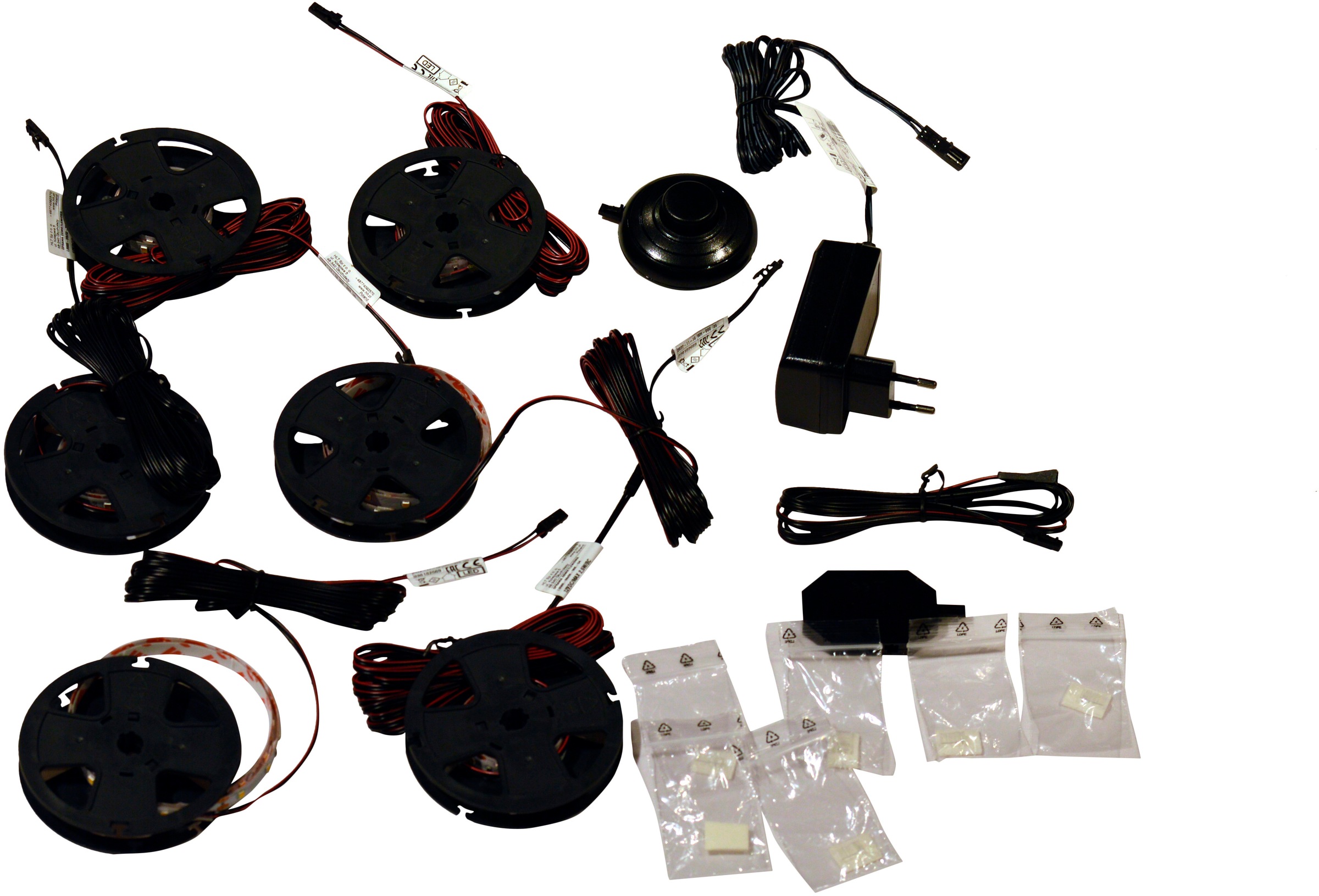 set one by Musterring LED Einbauleuchte "York" 1 Stk. Set 6-teilig, Warmlic günstig online kaufen