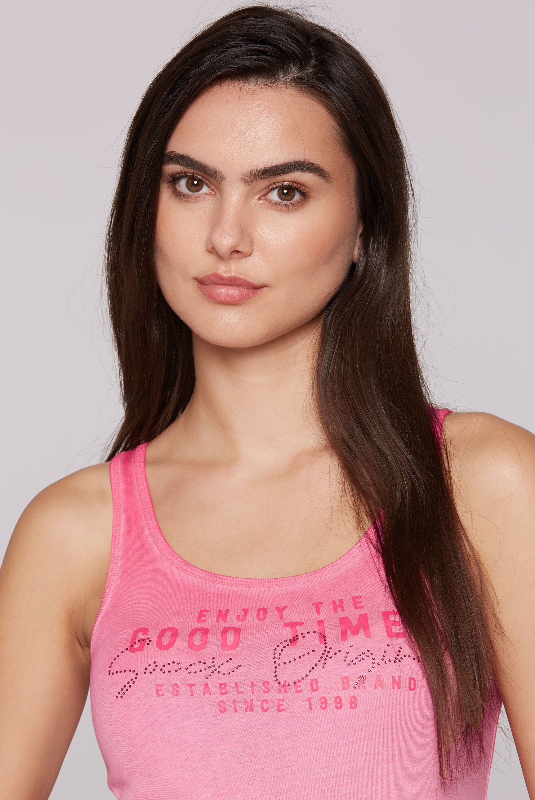 SOCCX Tanktop aus Baumwolle