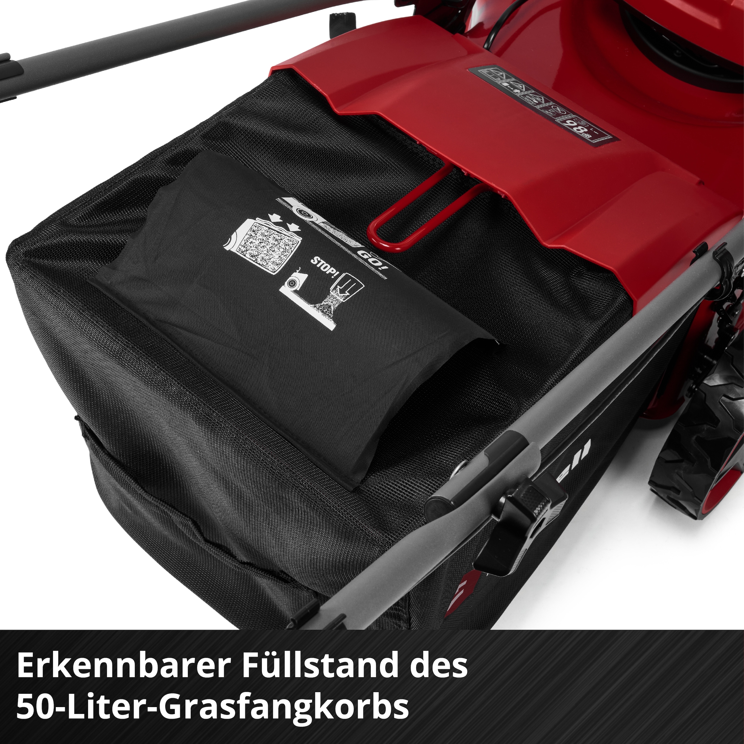 Einhell Akkurasenmäher »GC-CM 36/51 S Li BL (2x5,2Ah)« Inkl. 2 Akkus und Twincharger