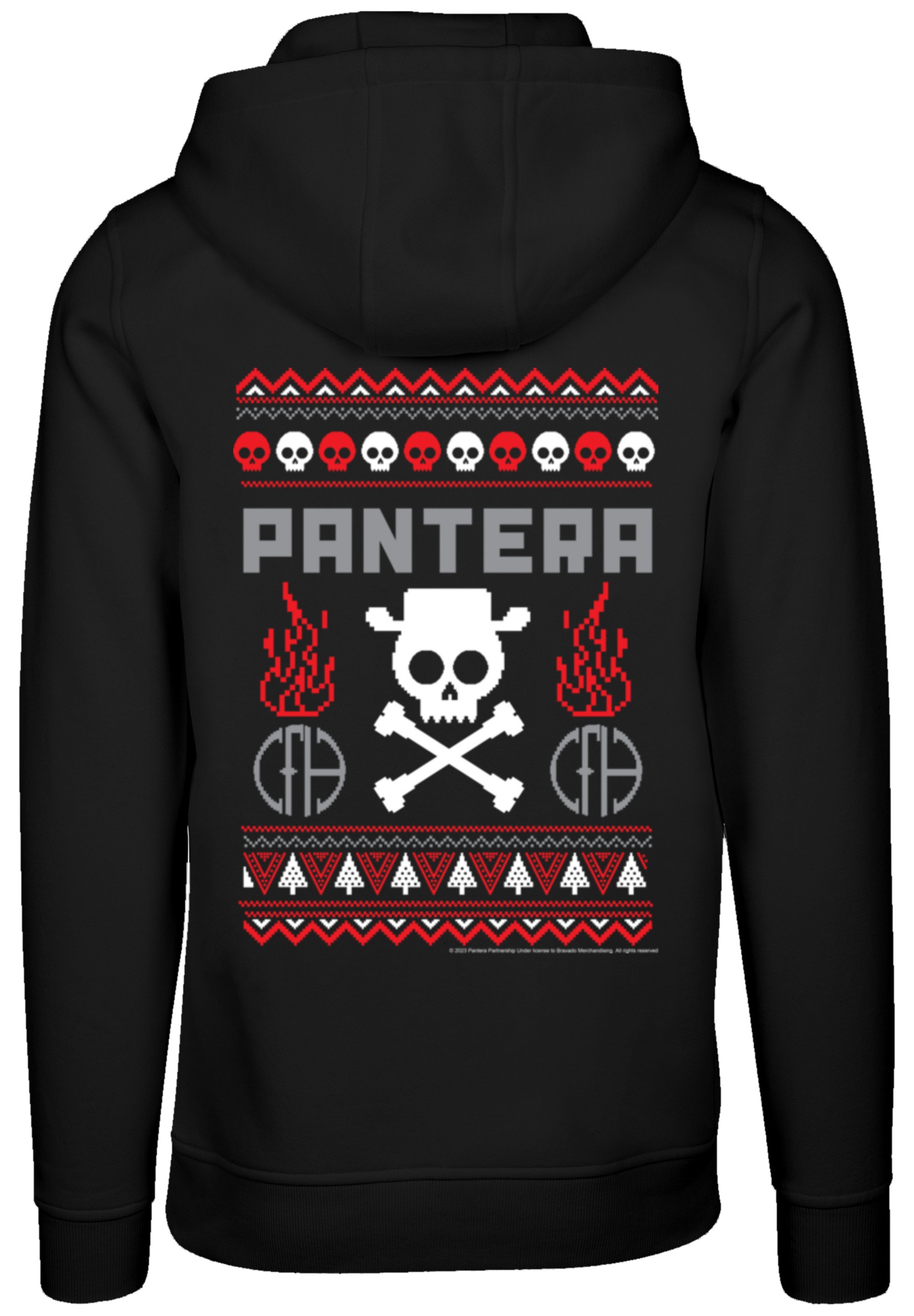 F4NT4STIC Kapuzenpullover »Pantera Christmas«, Premium Qualität