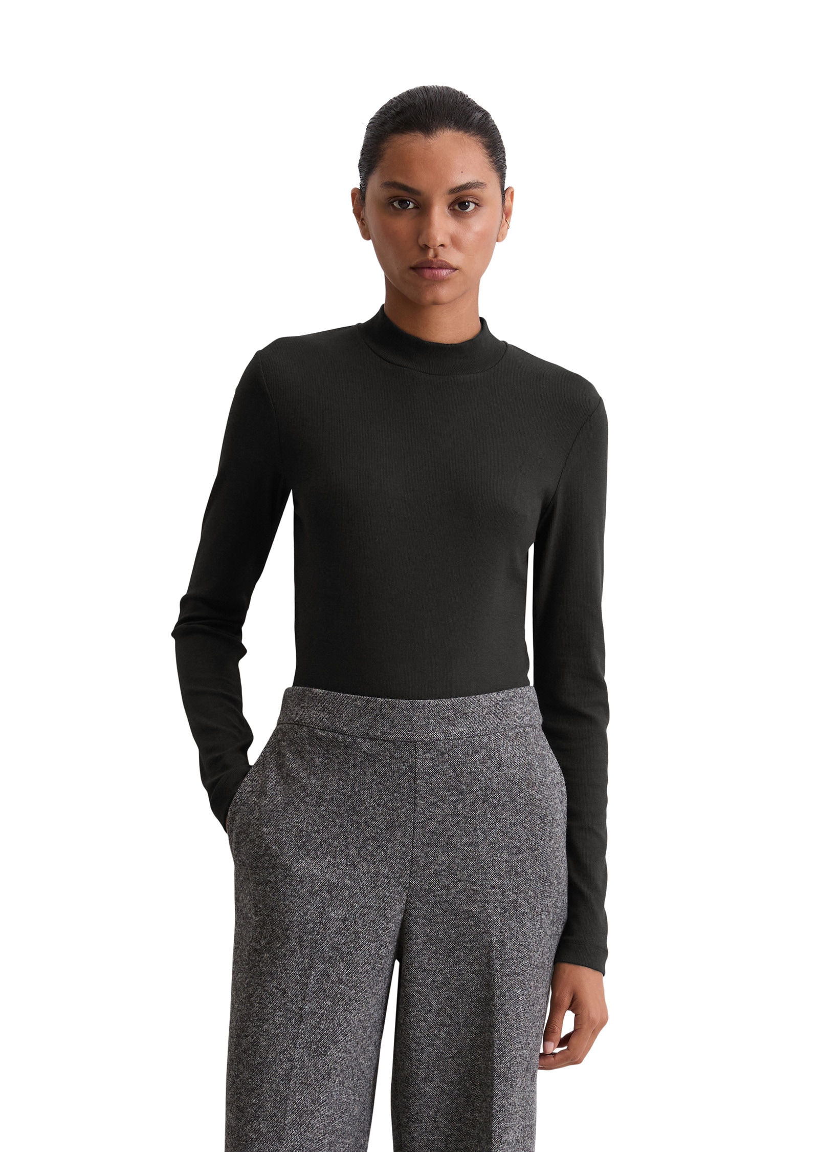 Marc OPolo Langarmshirt "aus TENCEL™ Modal-Baumwolle-Mix" günstig online kaufen