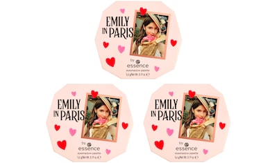 Lidschatten-Palette »EMILY IN PARIS by essence eyeshadow palette«, Augen-Make-Up mit...