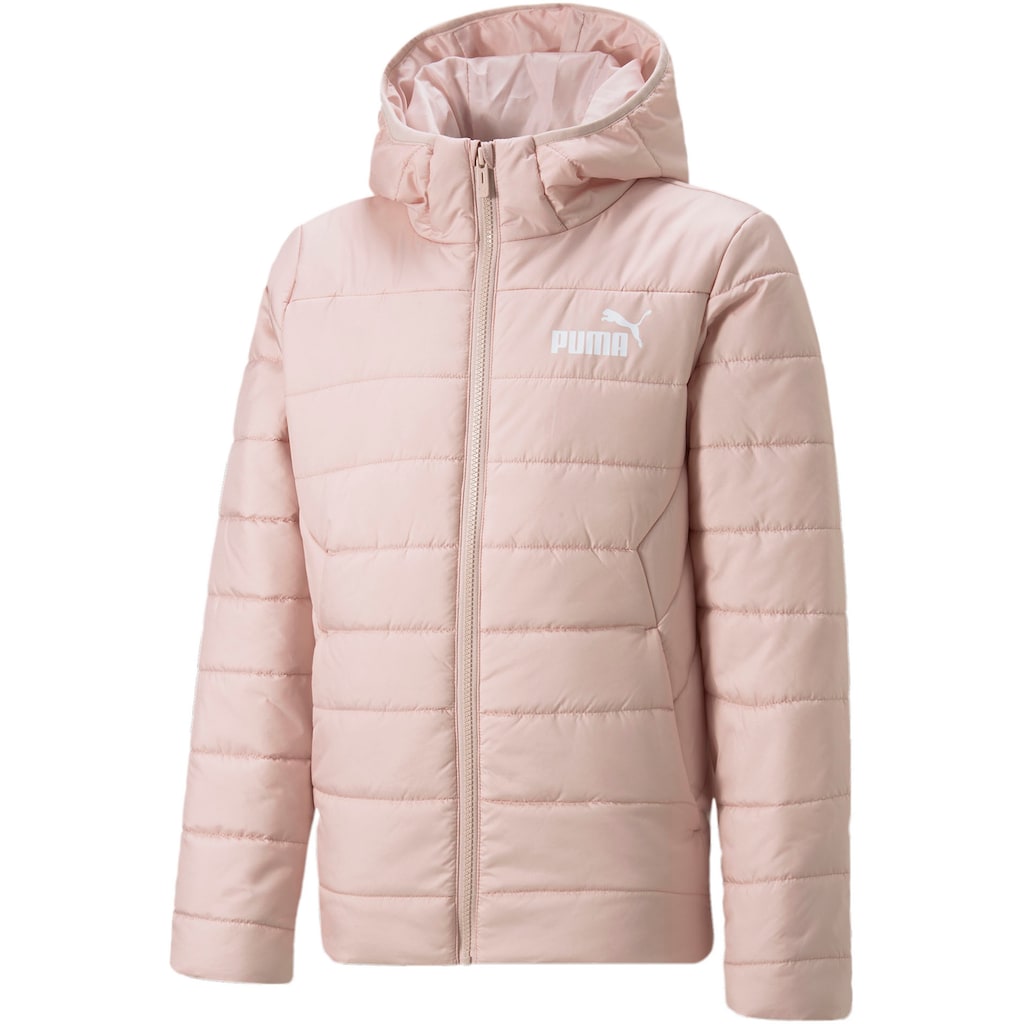 PUMA Winterjacke »ESS HOODED PADDED JACKET«, mit Kapuze