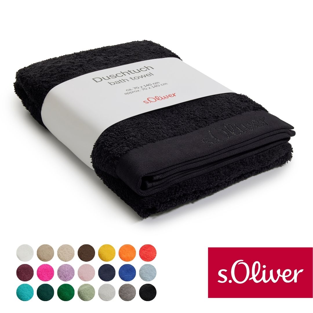 s.Oliver Duschtuch "s.Oliver, Premium Qualität, 600 gr/m², auch als Sets erhältlich" große Farbauswahl, auch als Handtuch, Waschhandschuh, Gästetuch