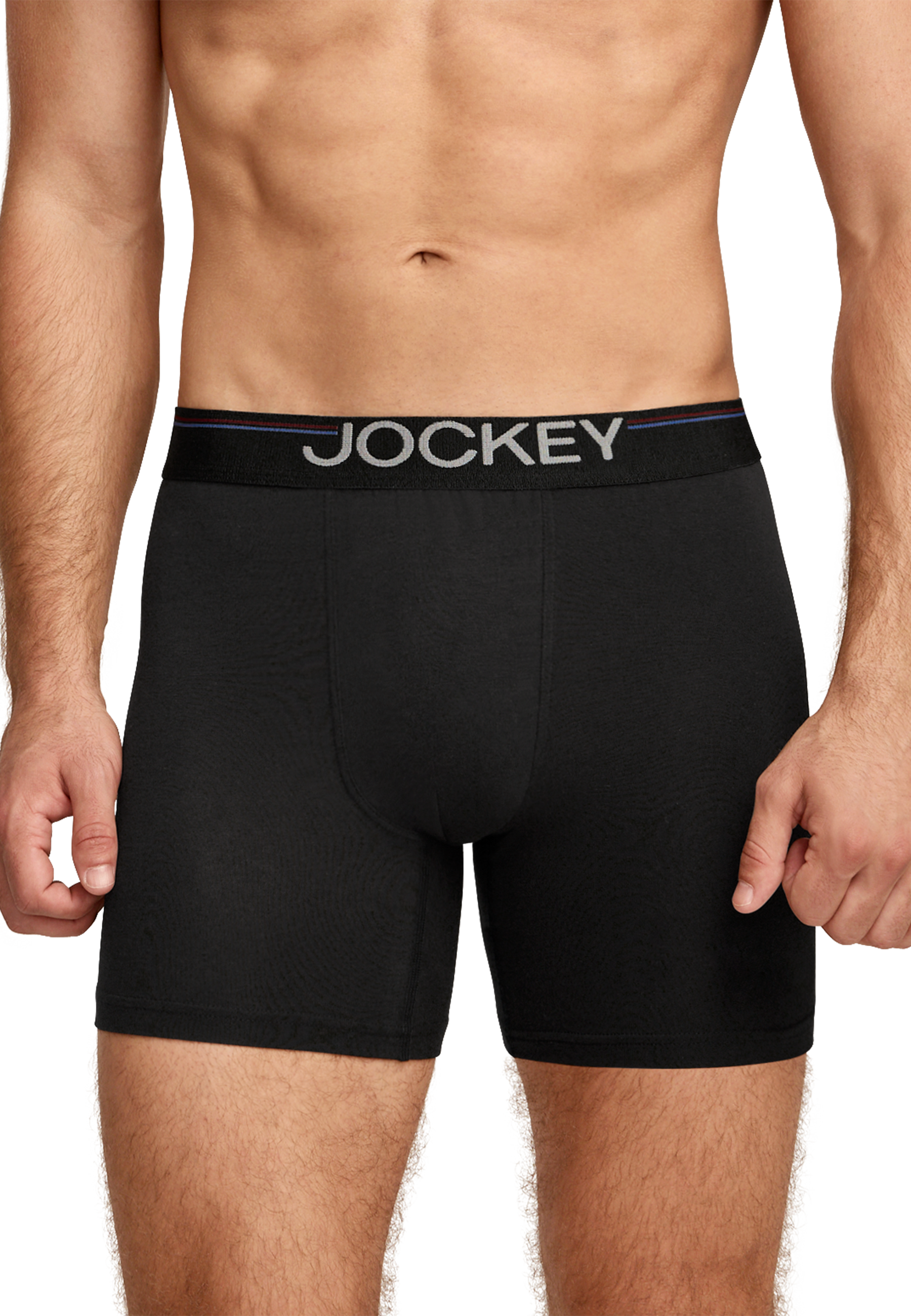 Jockey Langer Boxer »Cotton Stretch« eng anliegend, hoher Tragekomfort
