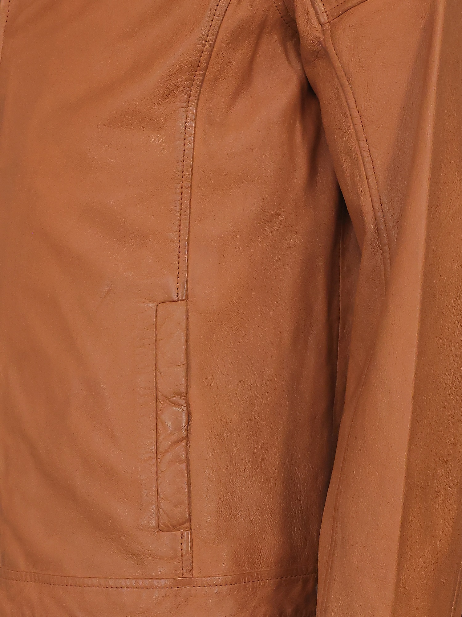 MAZE 51Rocha Leather Jacket Men Brandy M 3