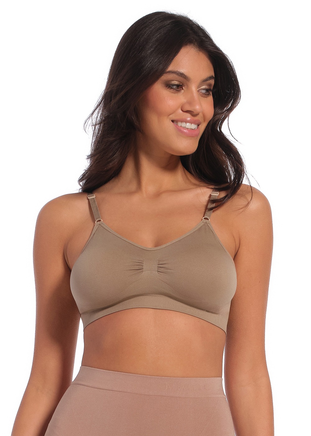Magic Bodyfashion Bügelloser Bh "Comfort Bra" Bequemer Nahtloser Und Bügelloser Träger-Bh
