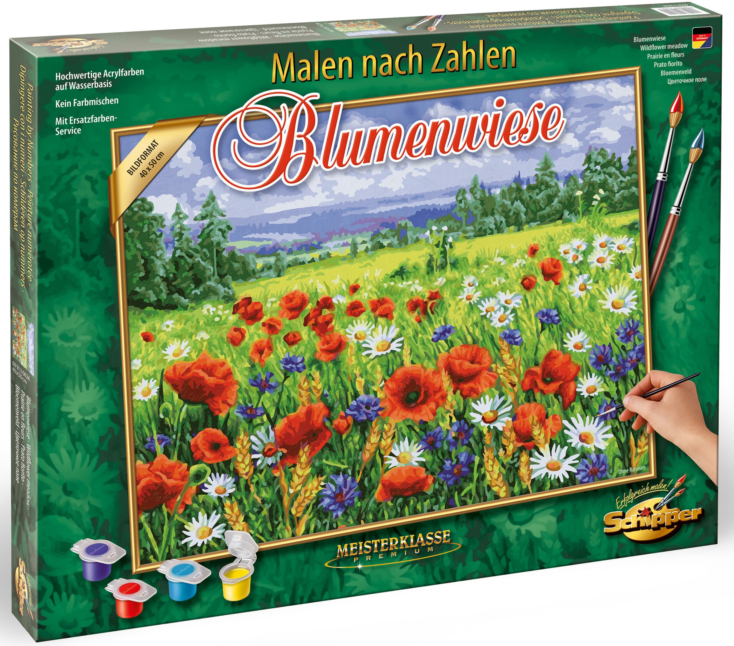 Schipper Malen nach Zahlen »Meisterklasse Premium - Blumenwiese«, Made