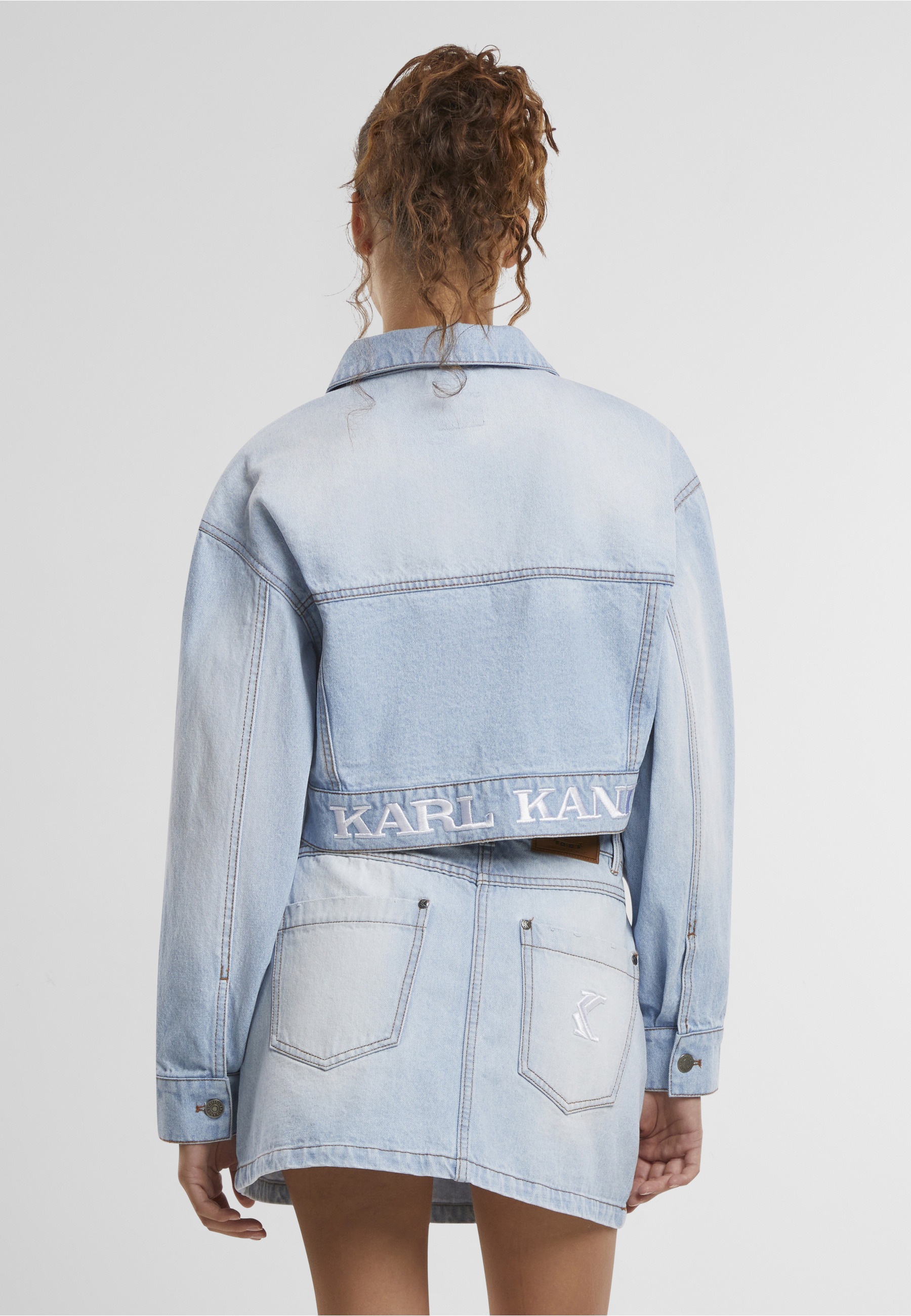Karl Kani Jeansjacke »Karl Kani Og Kani Denim Jacket« 1 Stk. tlg. ohne Kapuze