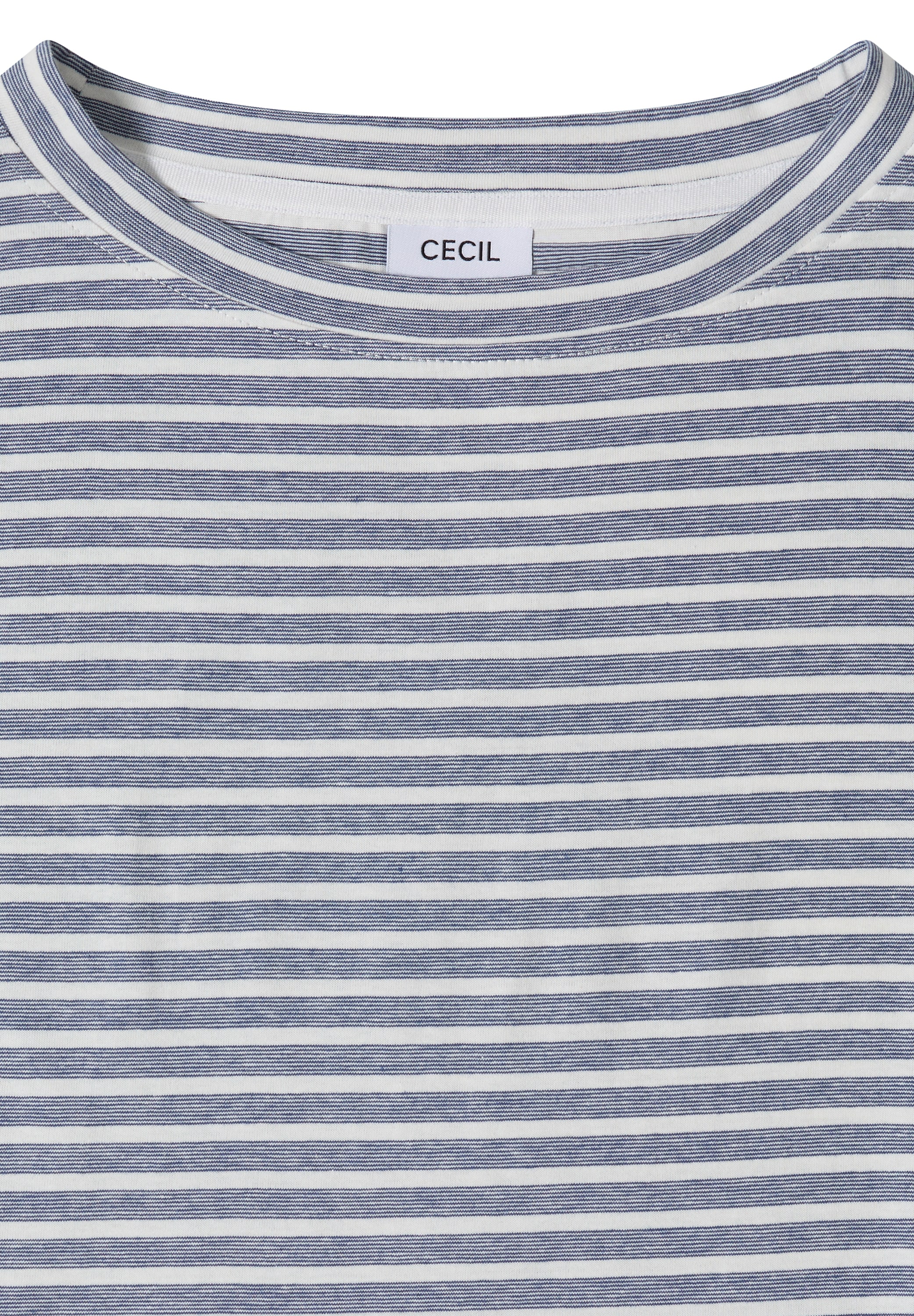 Cecil T-Shirt aus reiner Baumwolle