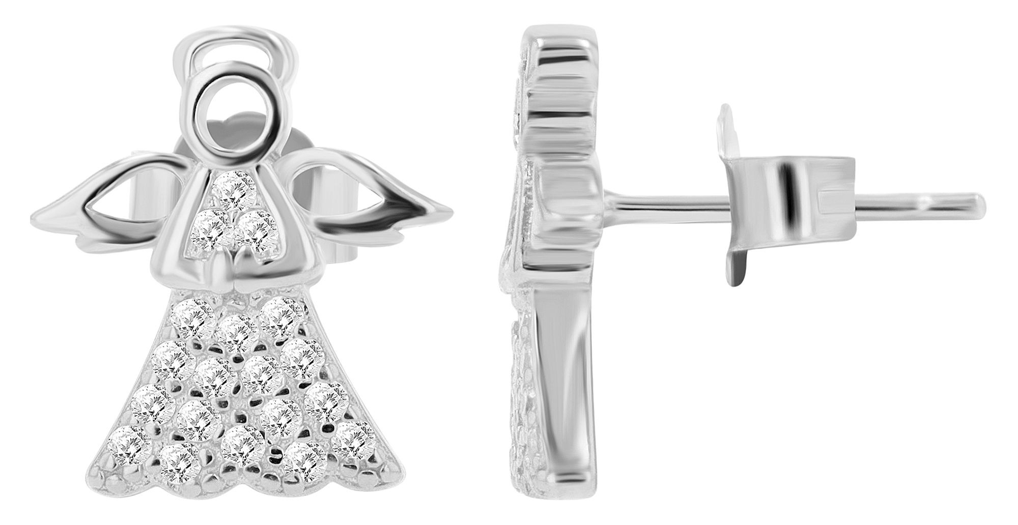 Adelia´s Paar Ohrhänger "Ohrringe – Ohrstecker aus 925 Silber" Eine schöne Geschenkidee für jeden Anlass