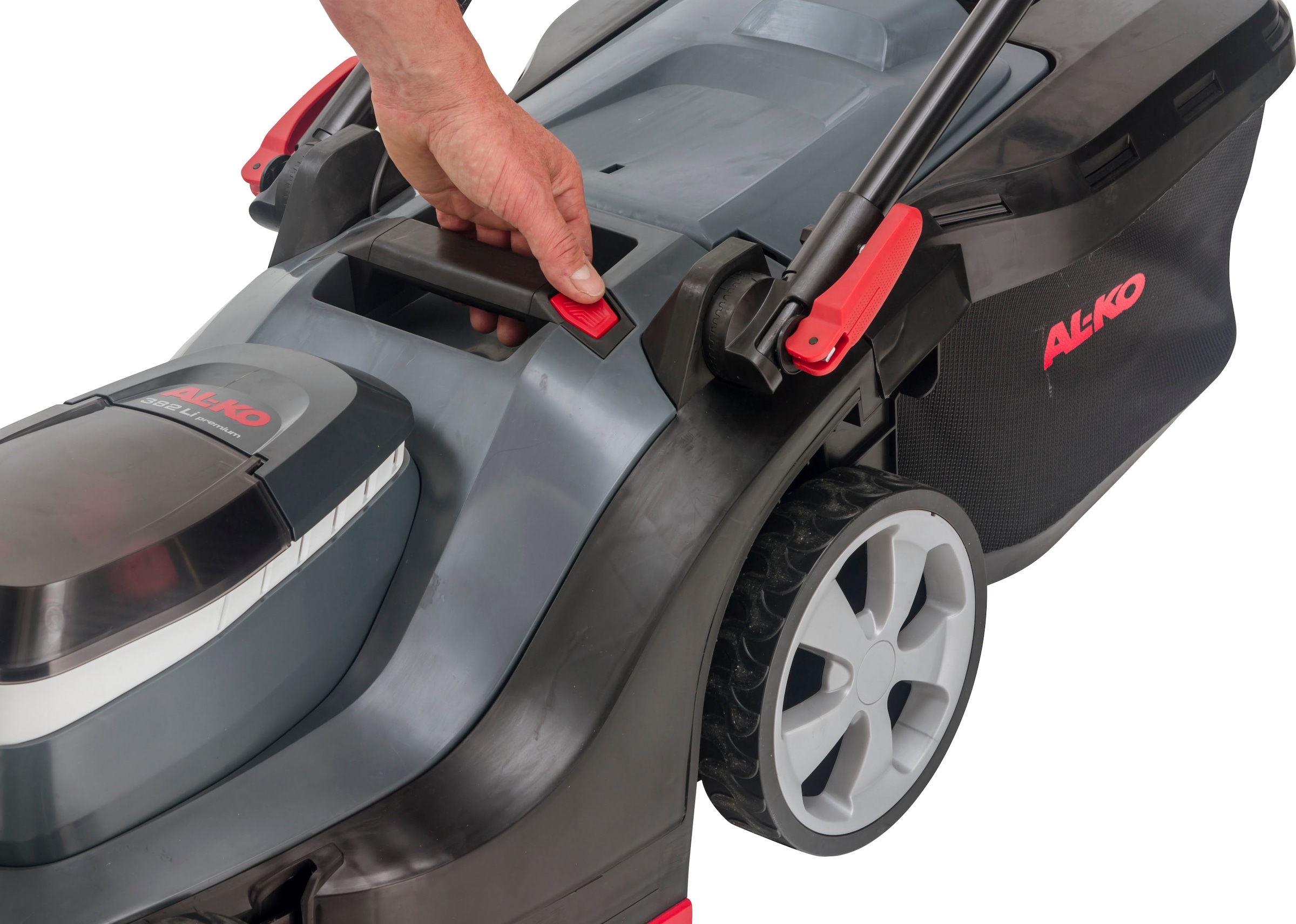 AL-KO Akkurasenmäher »HOME AND GARDEN COMPATIBLE 382 Li Premium«, 38 cm Schnittbreite