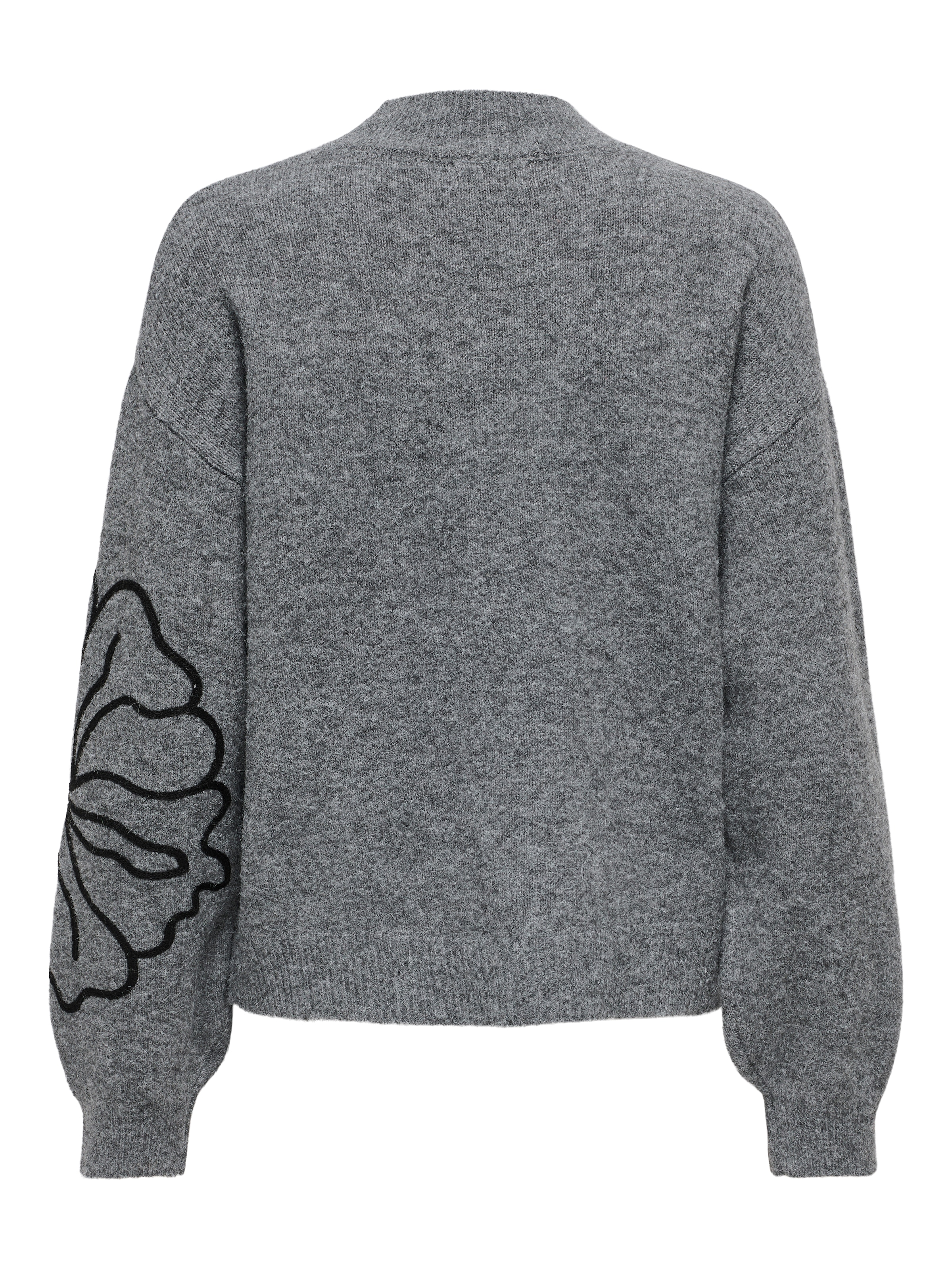 JDY Strickpullover »JDYJELLA L/S FLOWER PULLOVER KNT NOOS«