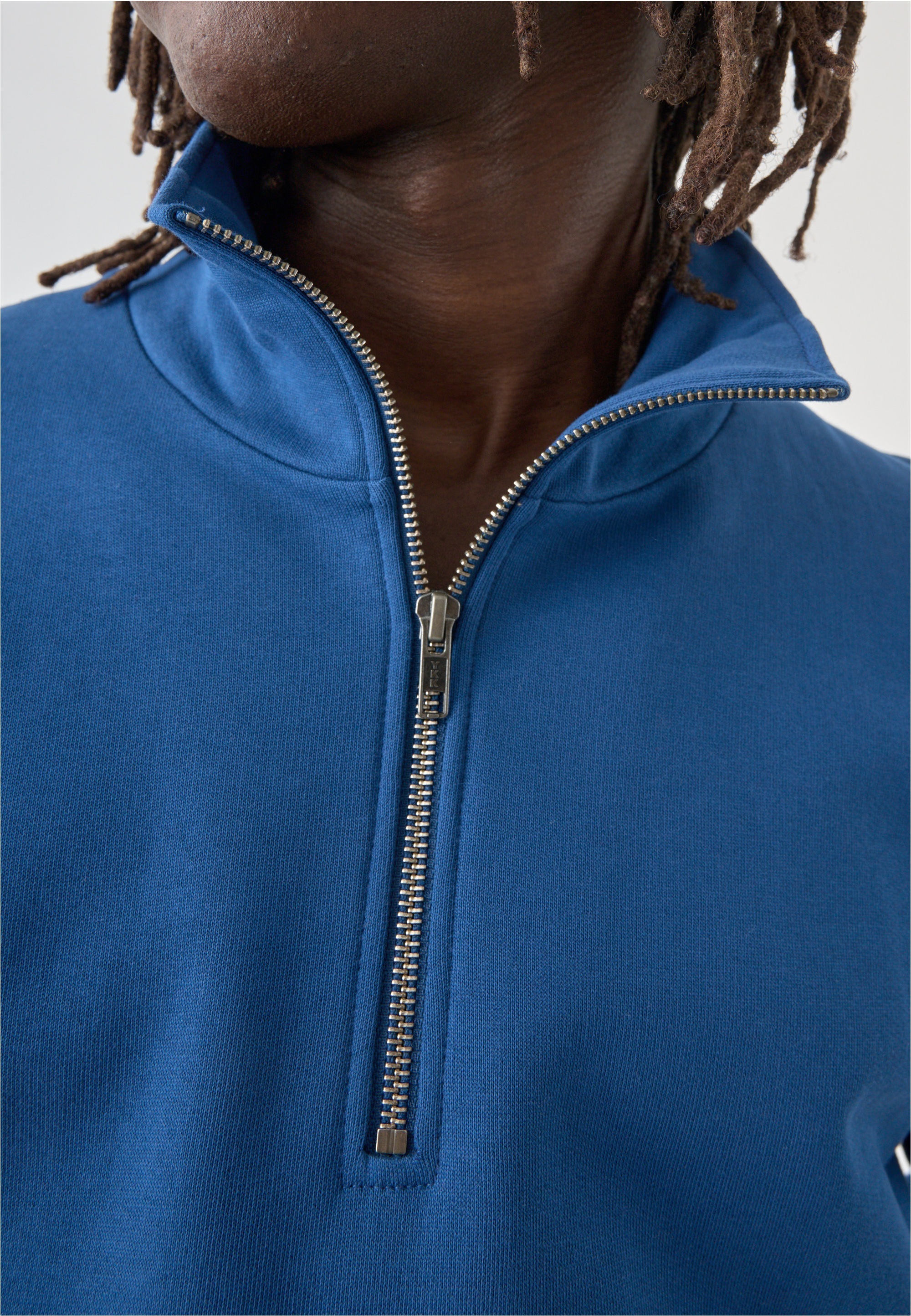 Cleptomanicx Sweatshirt , mit verstellbarem Kragen
