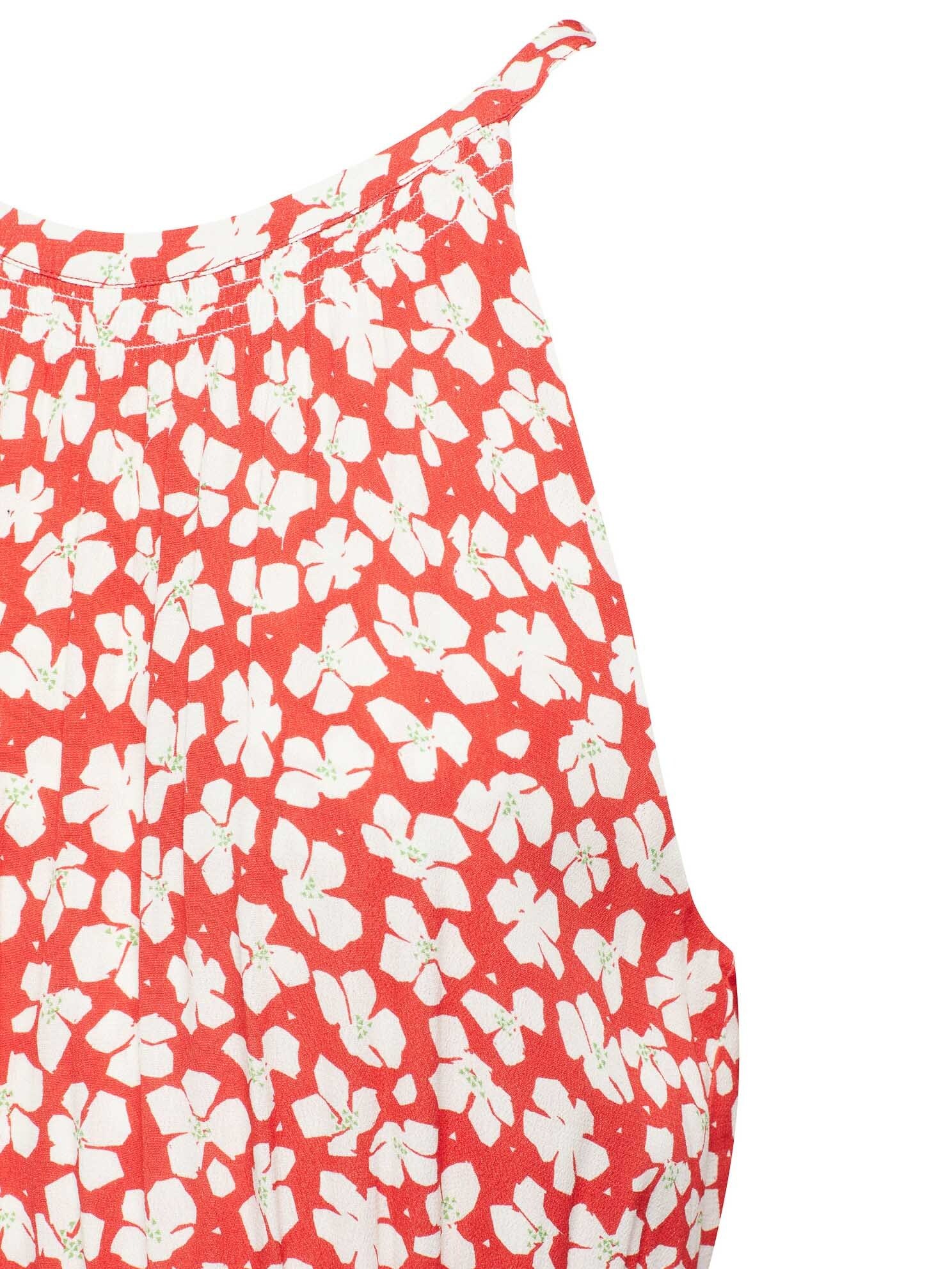khujo Sommerkleid »WANUMA FLOWER AOP«, mit integriertem Unterrock und  Stoffgürtel für kaufen | BAUR