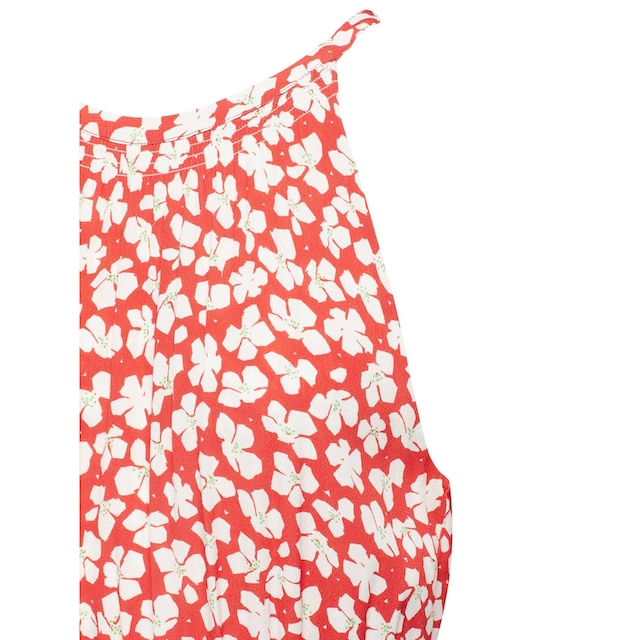 khujo Sommerkleid »WANUMA FLOWER AOP«, mit integriertem Unterrock und  Stoffgürtel für kaufen | BAUR